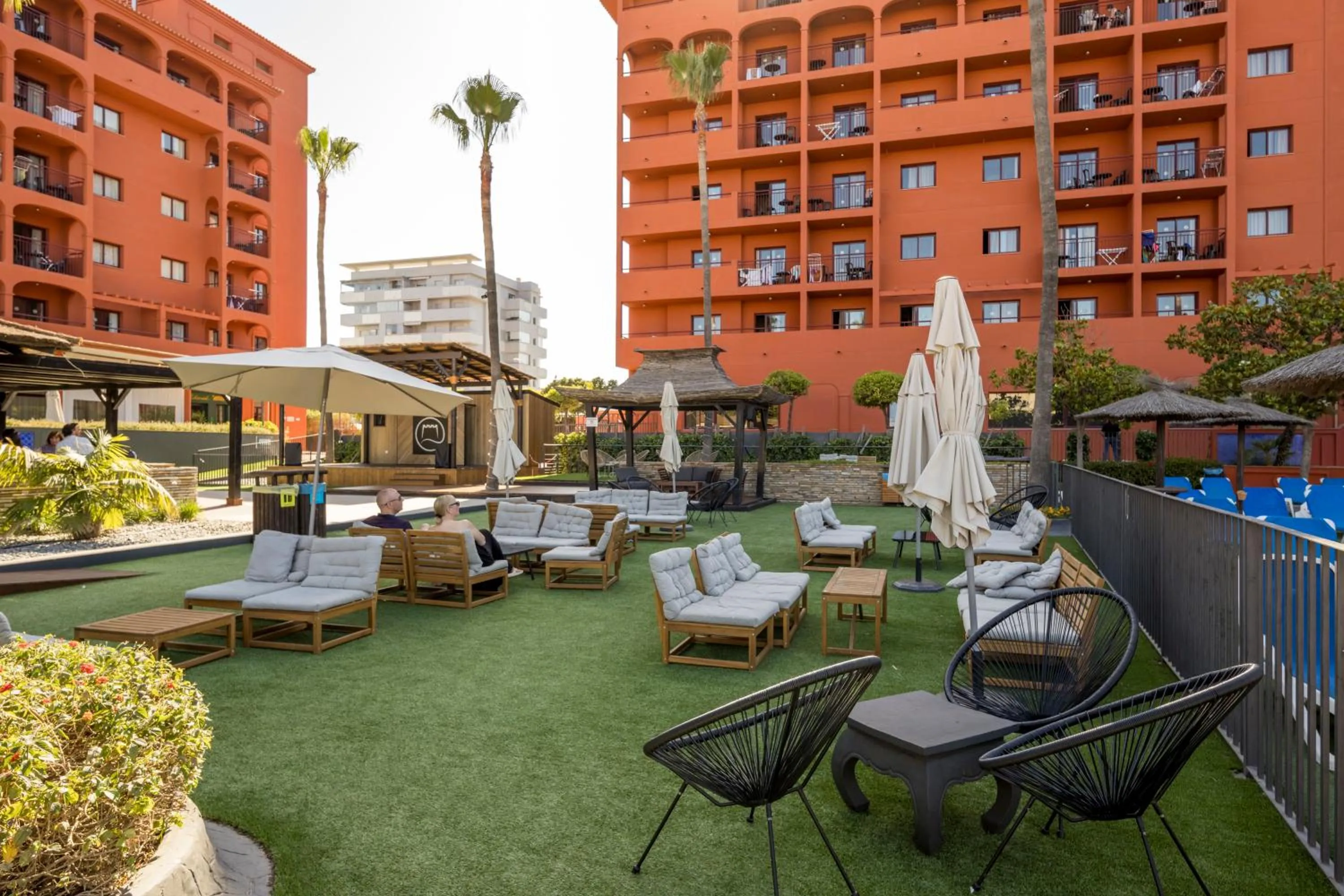 Balcony/Terrace in ILUNION Miramar