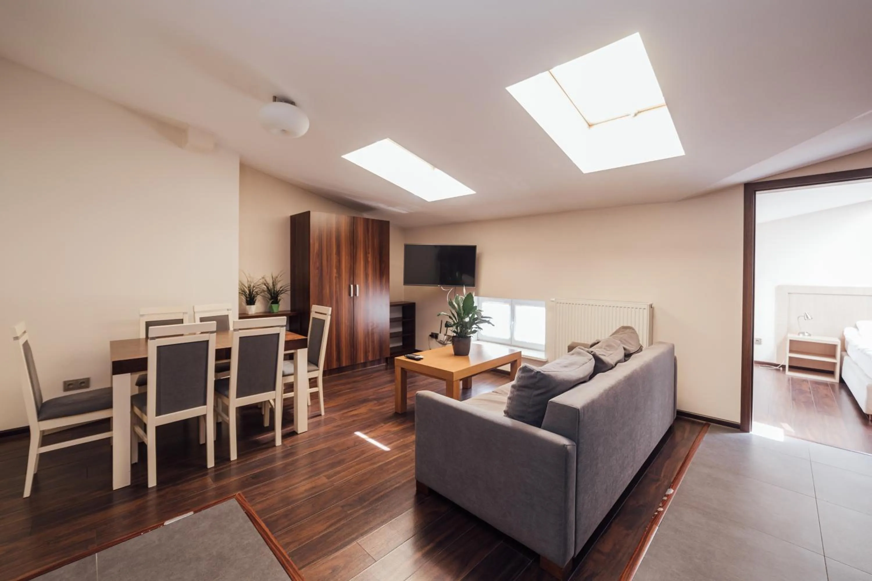 Kitchen or kitchenette in Apartamenty Bonerowska 5