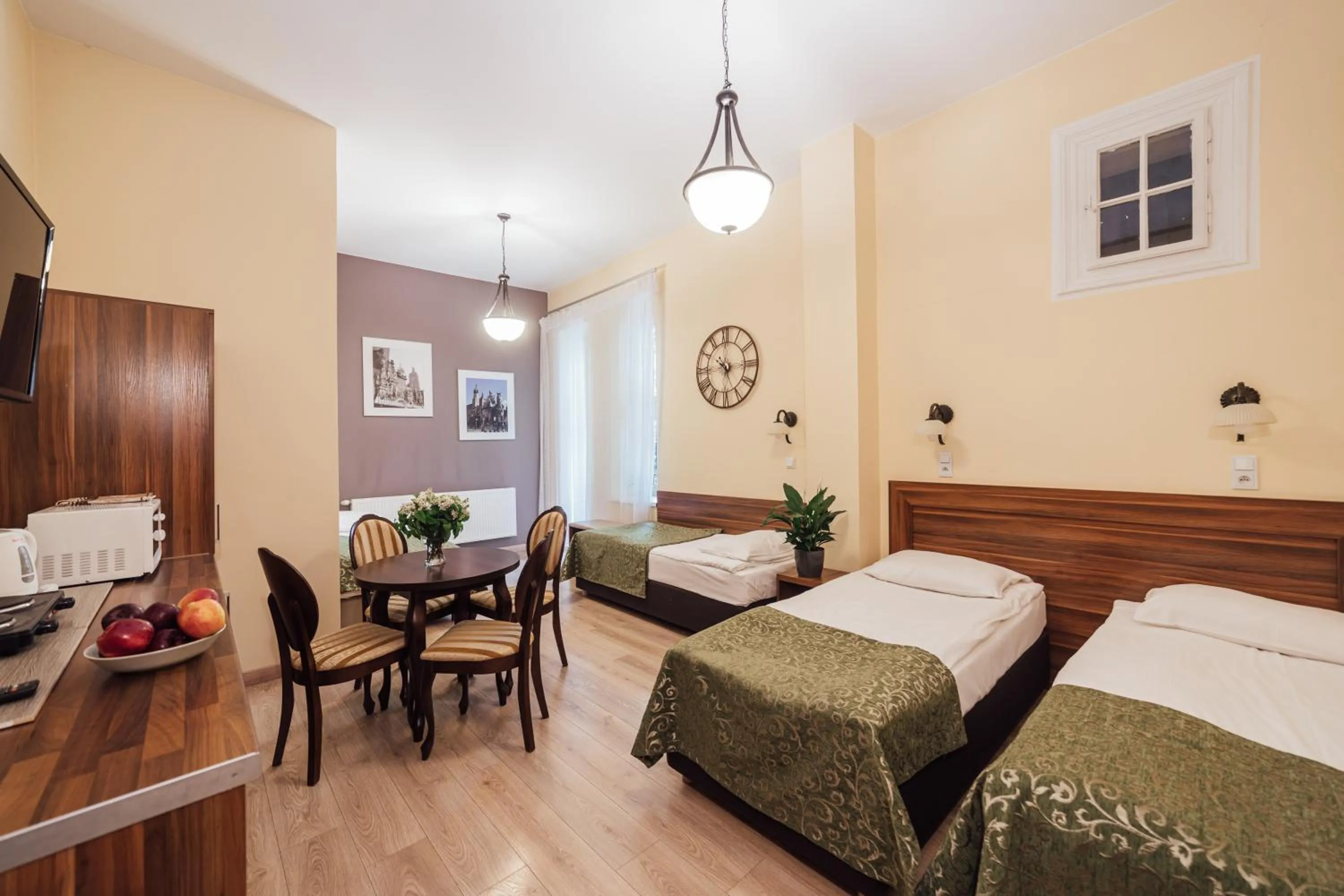 Seating area, Bed in Apartamenty Bonerowska 5