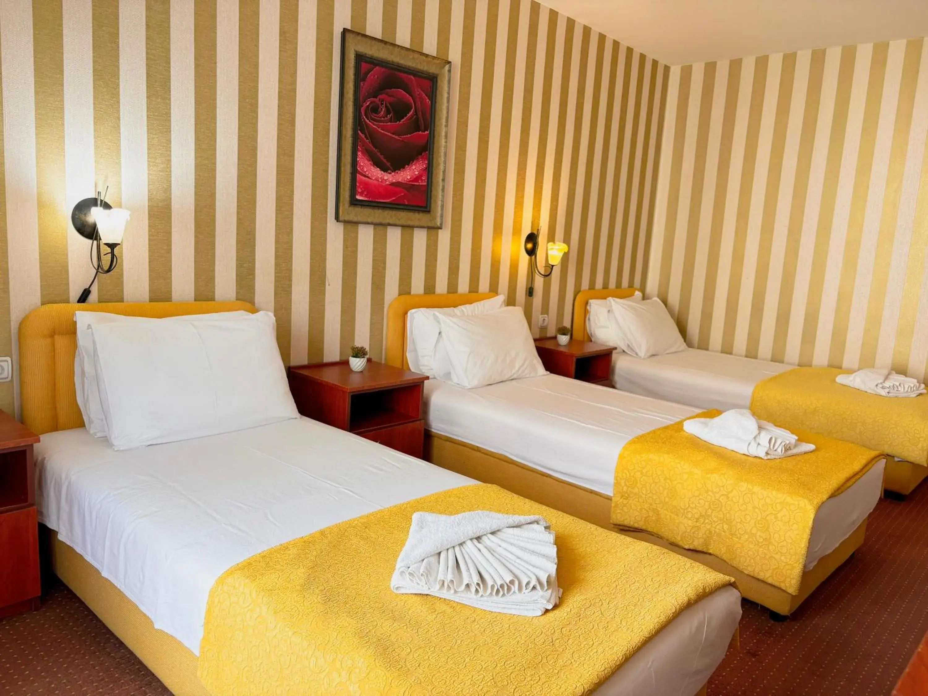 Bedroom, Bed in Central Hotel & Restaurant Bedroom, Bed in Central Hotel & Restaurant