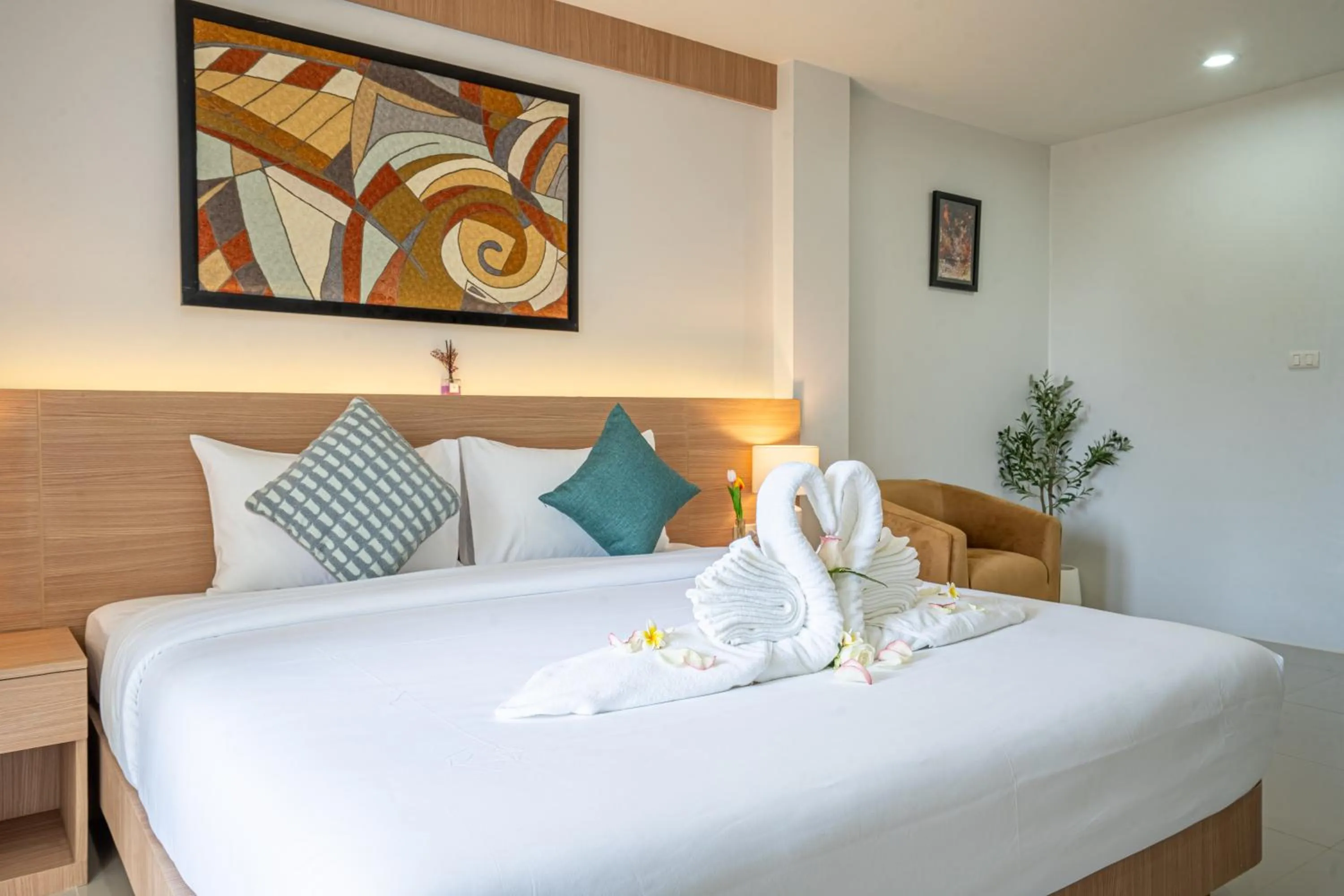 Bed in Seaside Patong House - Newly Open