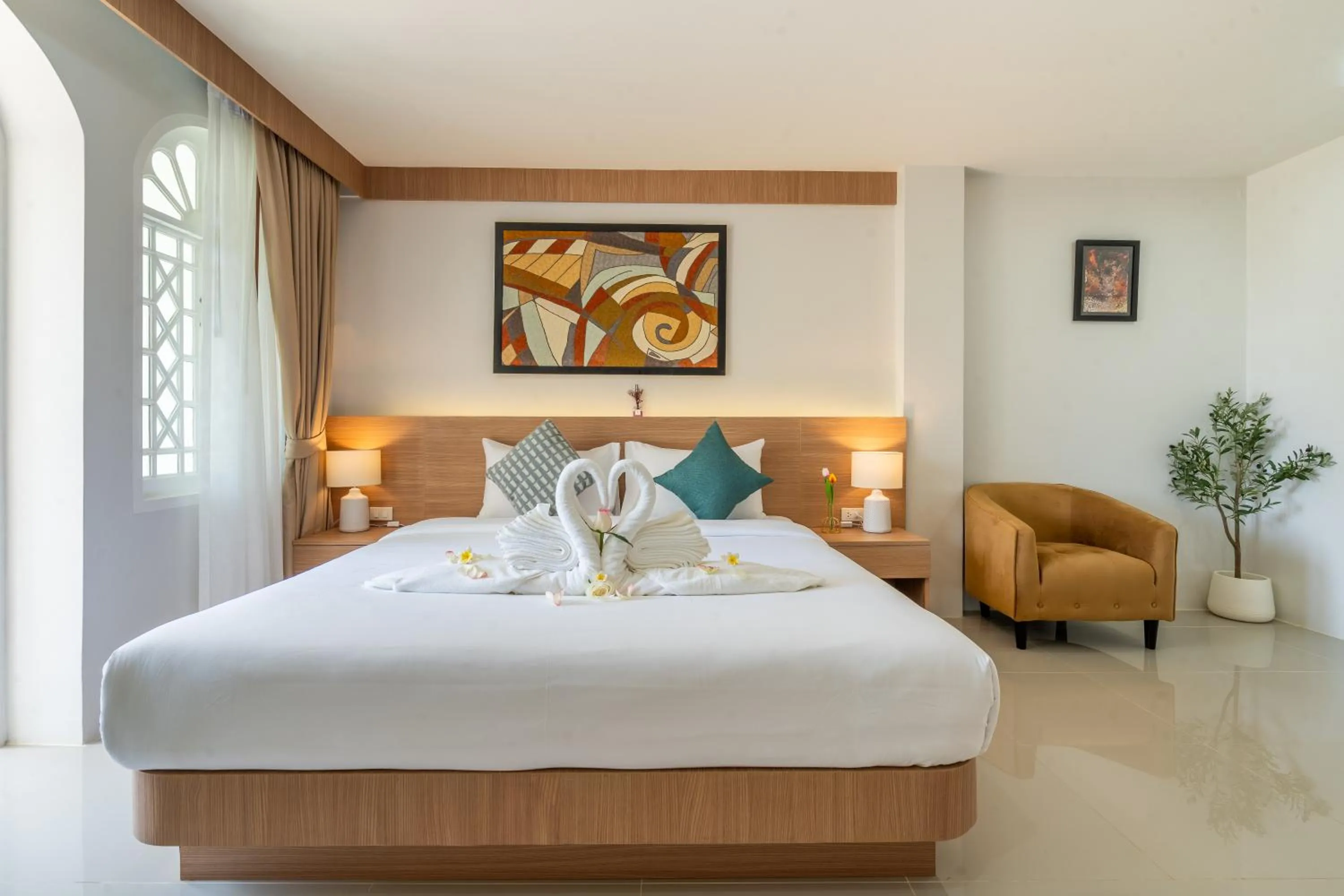 Bed in Seaside Patong House - Newly Open