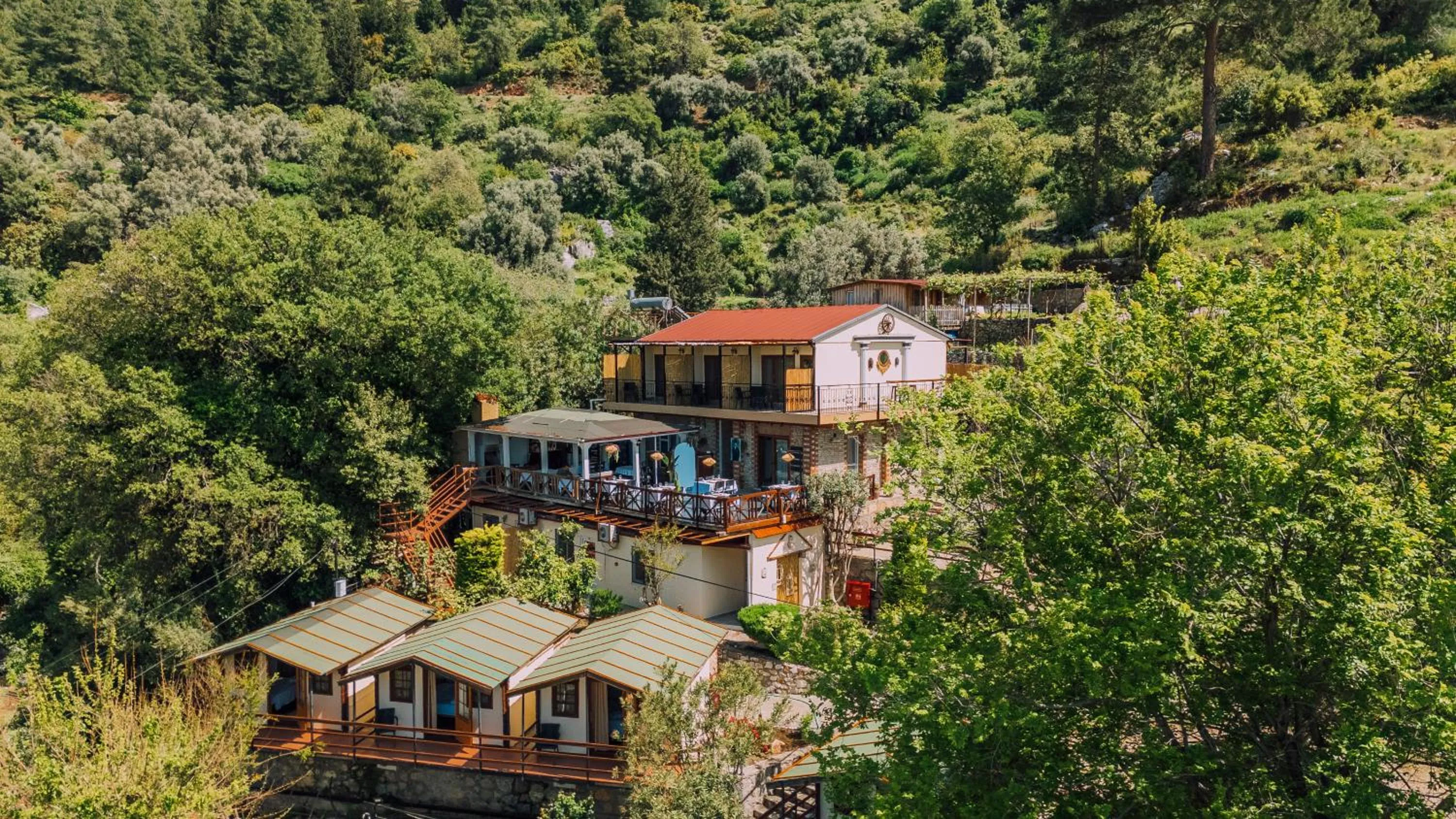 Property building in La Dia Hotel Faralya