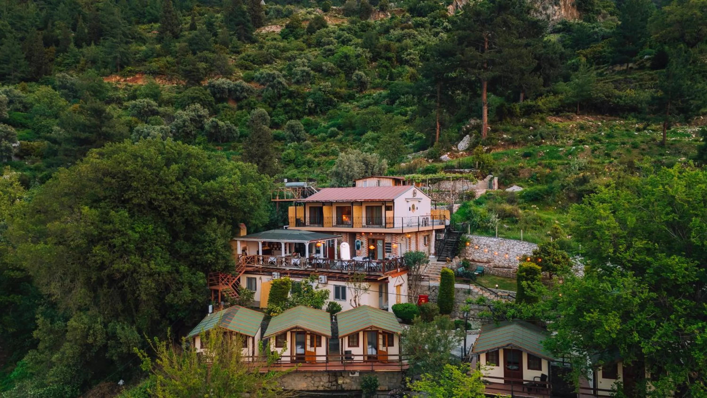Property building in La Dia Hotel Faralya