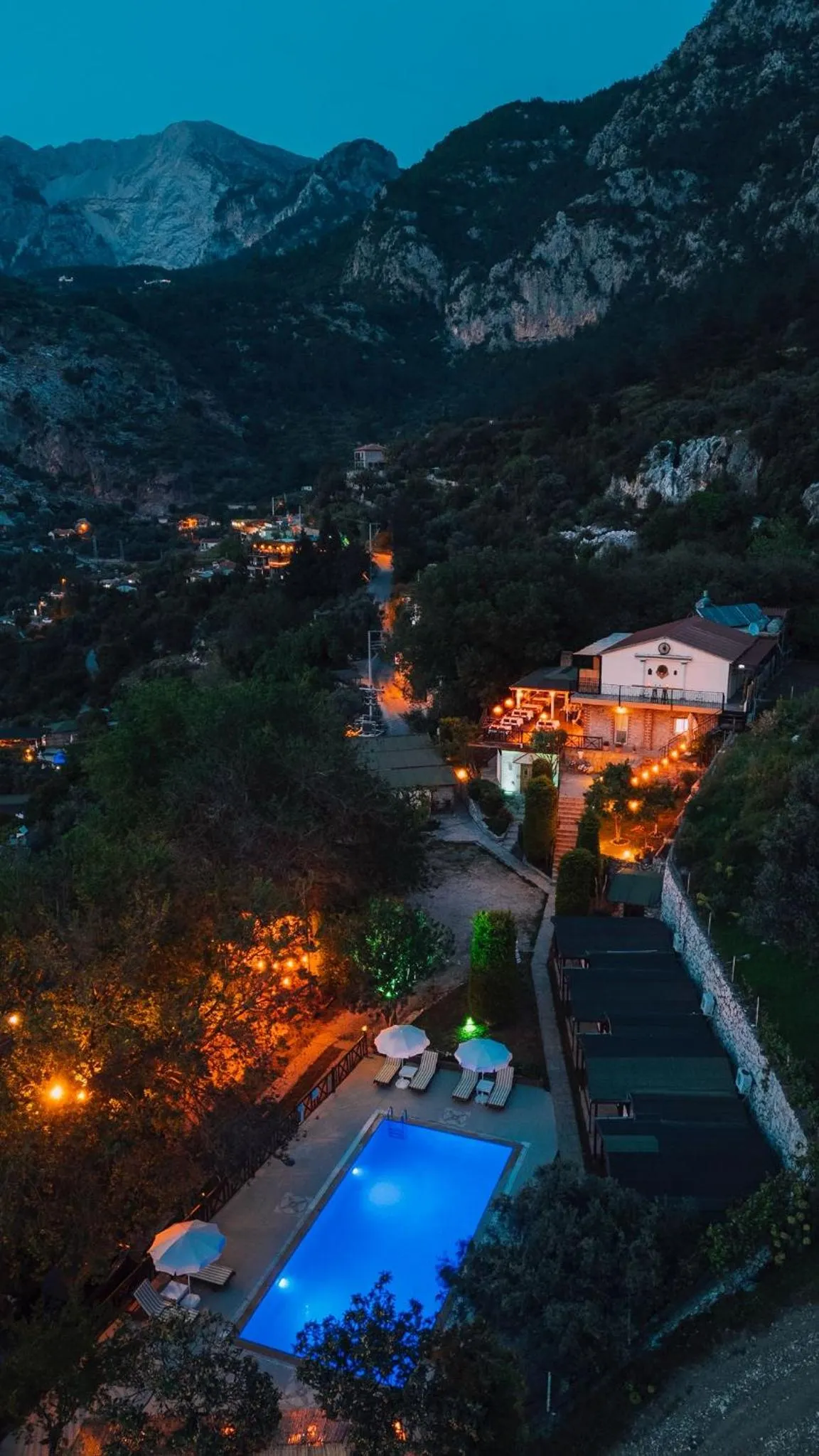 Property building in La Dia Hotel Faralya