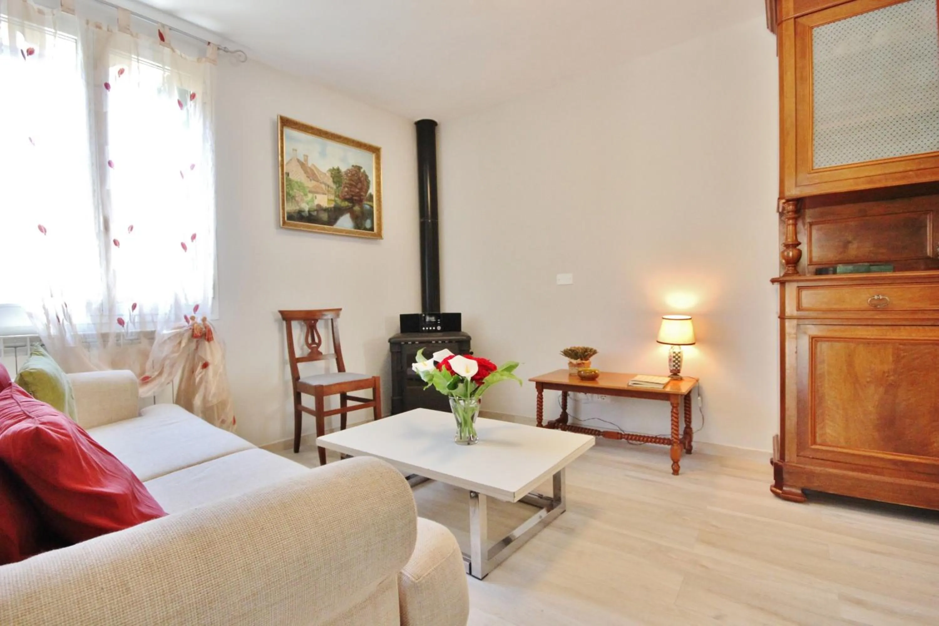 Living room in B&B La Villetta