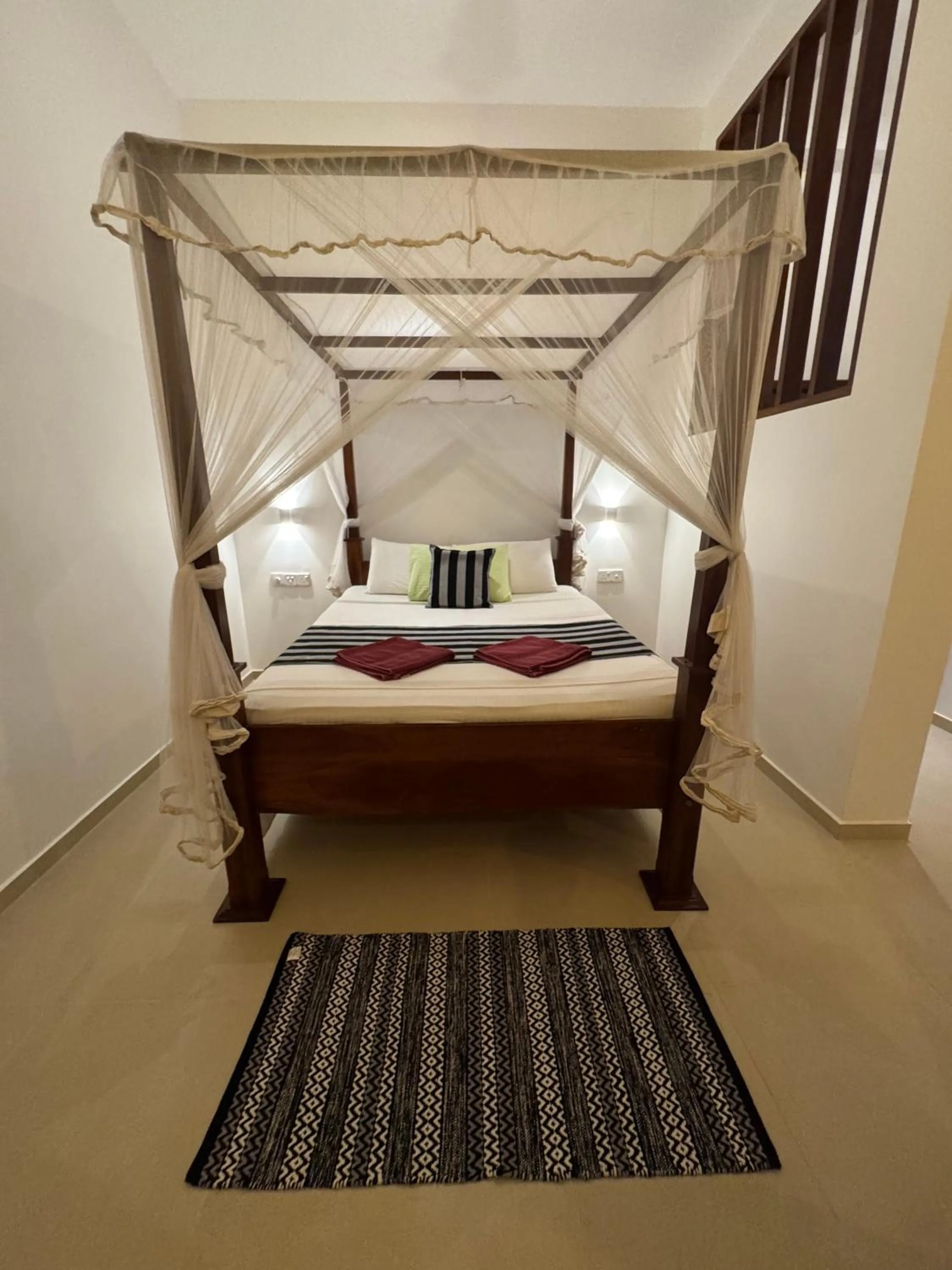 Bed in Villa Red Lobster