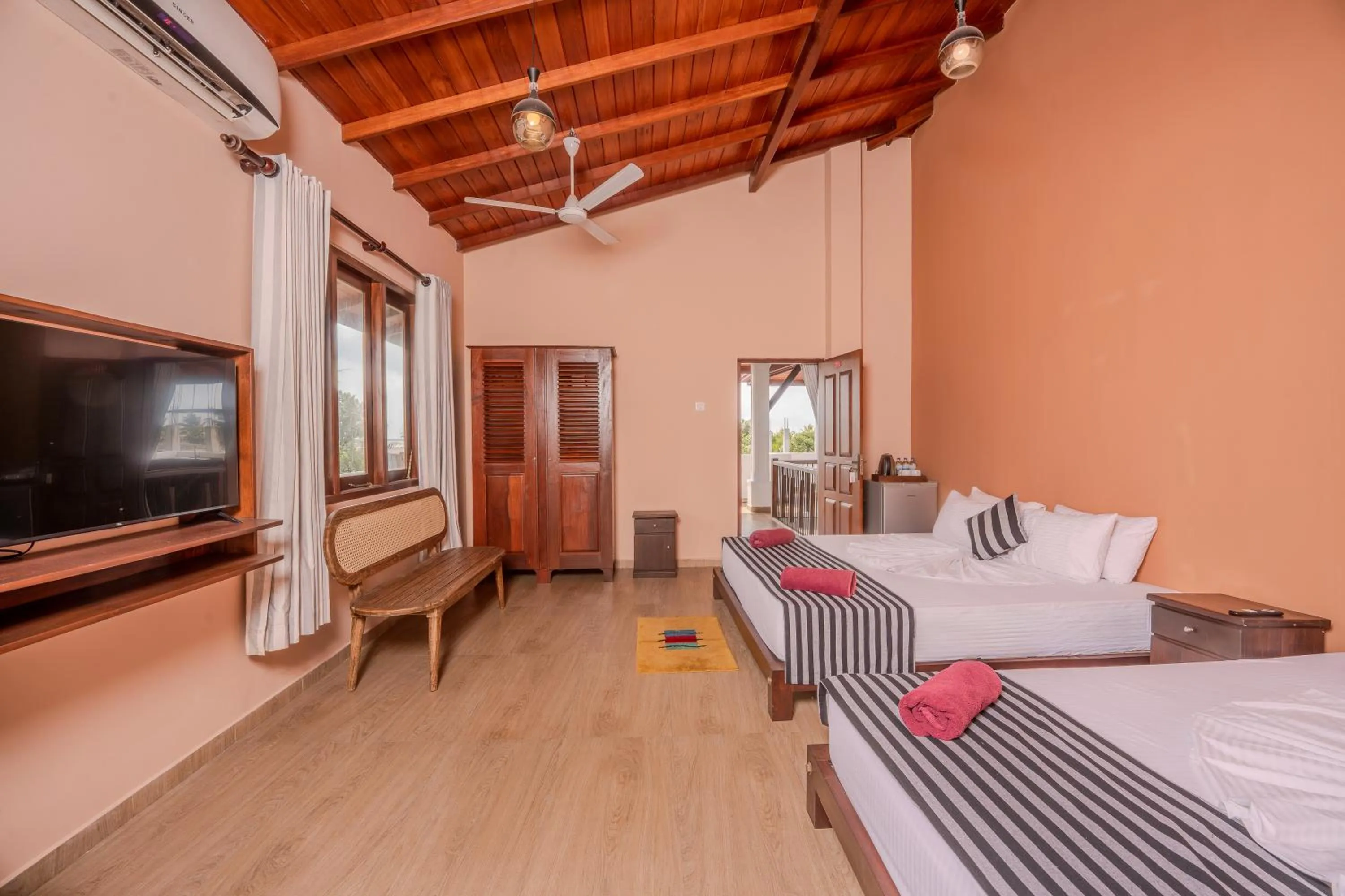 Bed in Villa Red Lobster