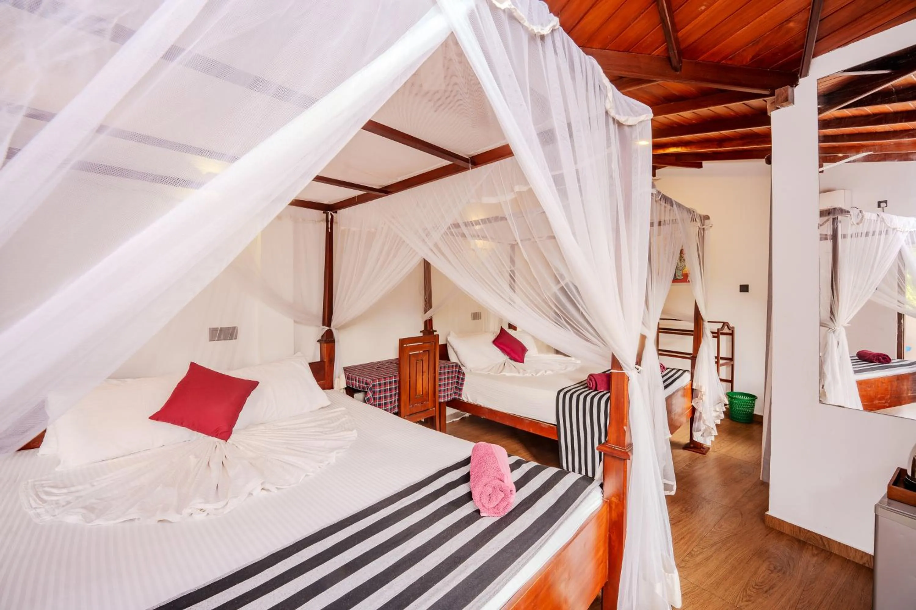 Bed in Villa Red Lobster