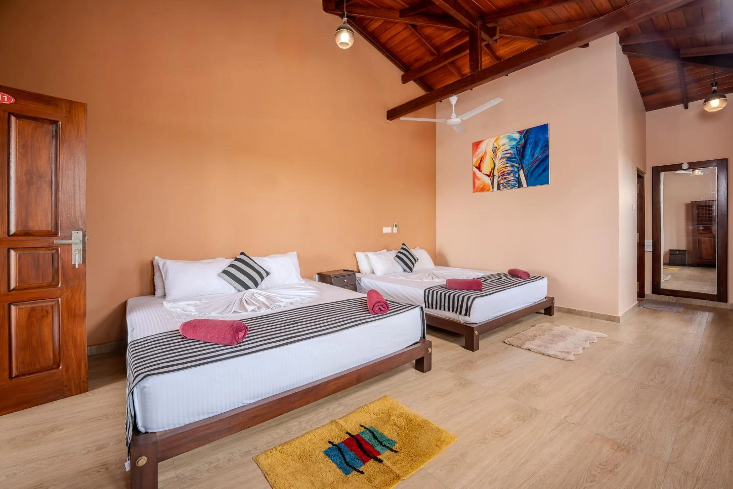 Photo of the whole room, Bed in Villa Red Lobster