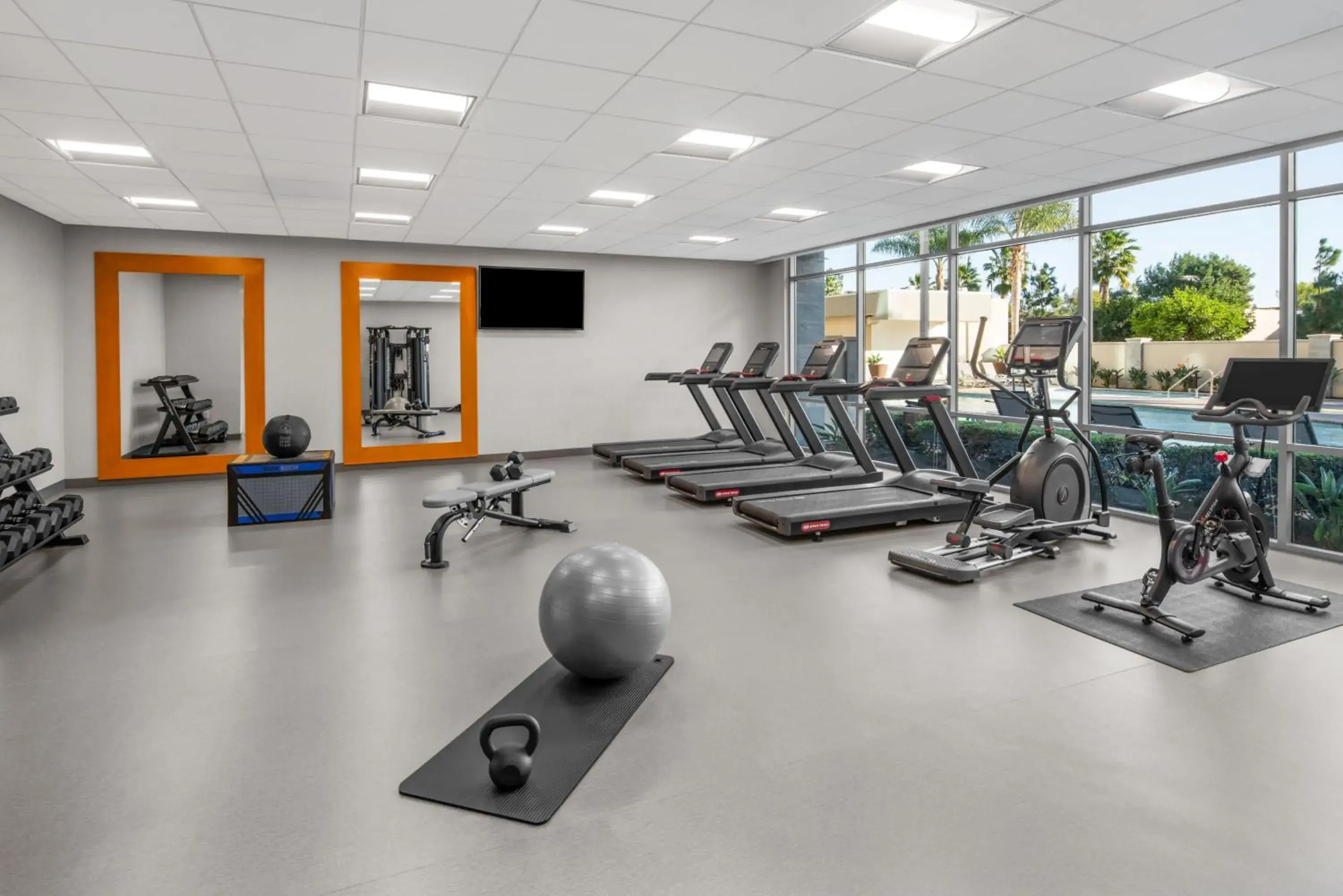 Fitness centre/facilities in Homewood Suites by Hilton Anaheim Conv Ctr/Disneyland Main Fitness centre/facilities in Homewood Suites by Hilton Anaheim Conv Ctr/Disneyland Main
