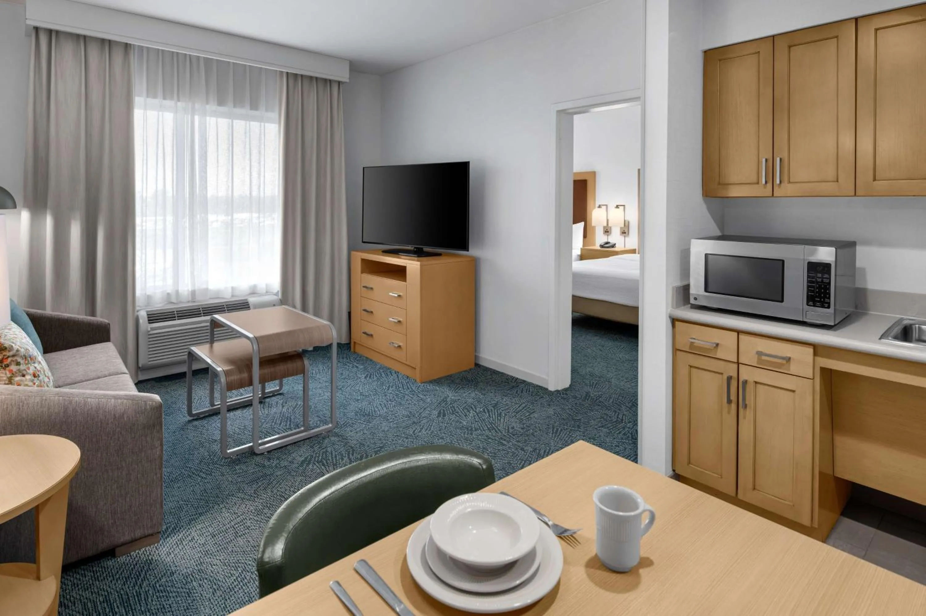 Living room in Homewood Suites by Hilton Anaheim Conv Ctr/Disneyland Main