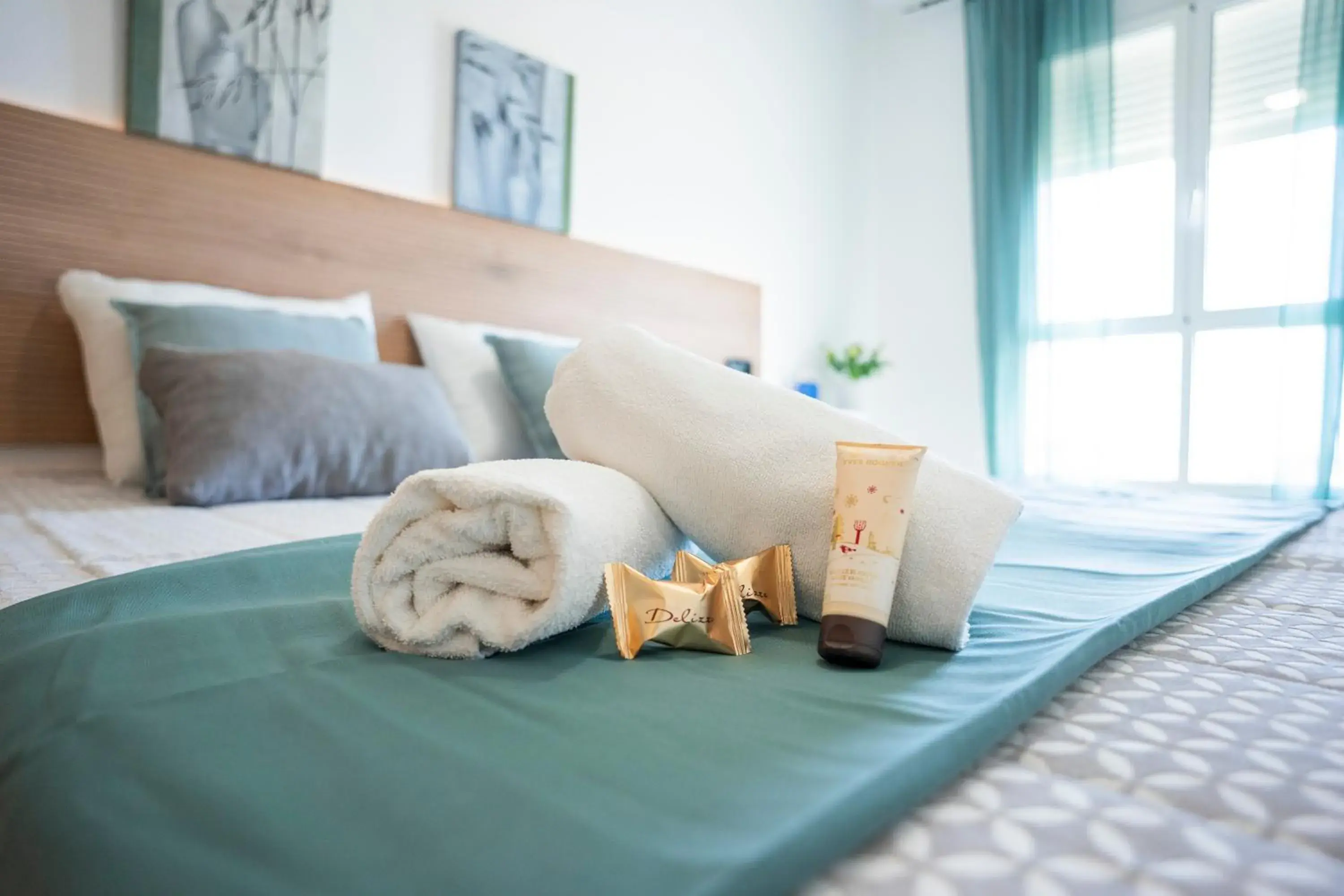 Bed in Hotel Caravaca Resort Bed in Hotel Caravaca Resort