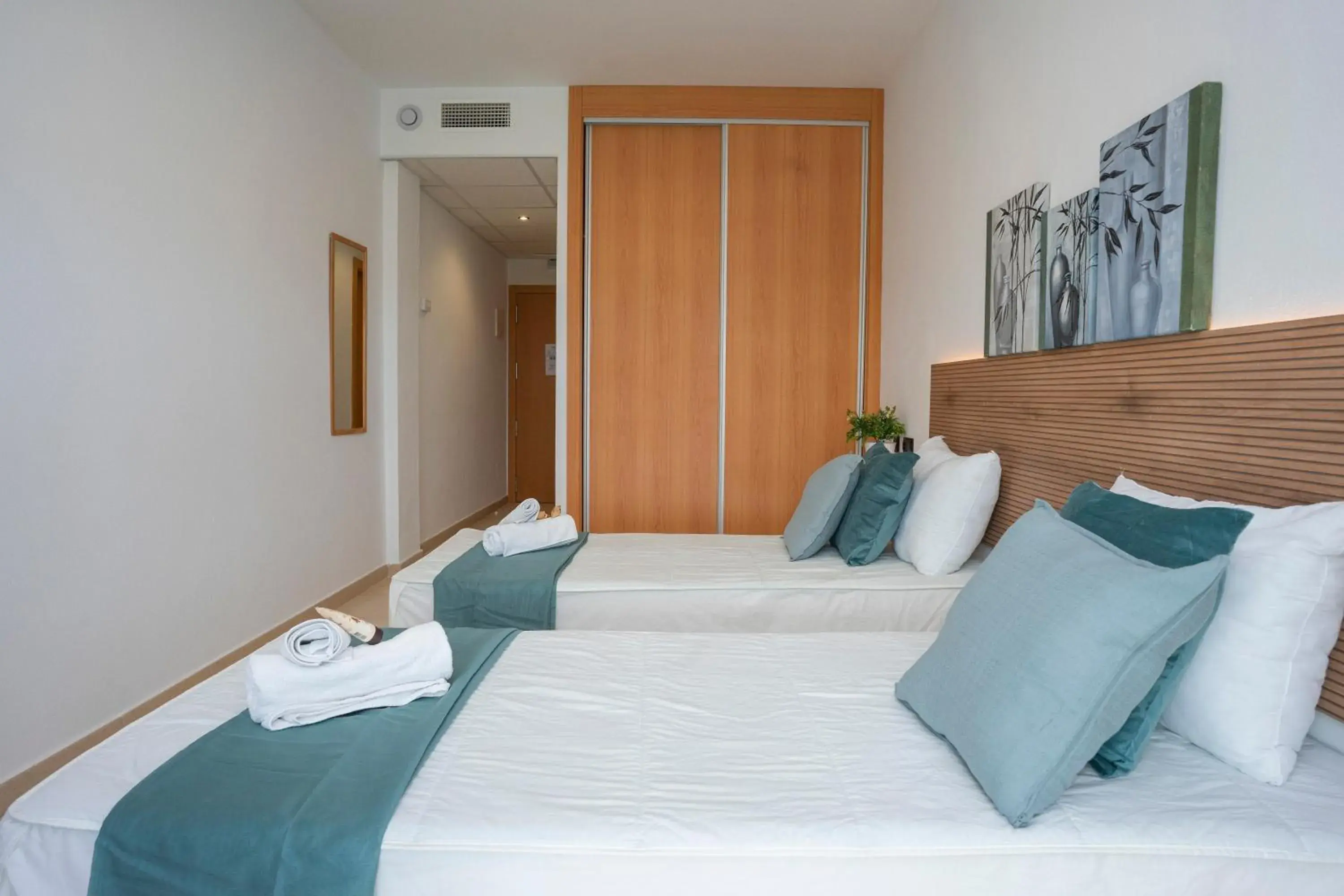 Bed in Hotel Caravaca Resort Bed in Hotel Caravaca Resort