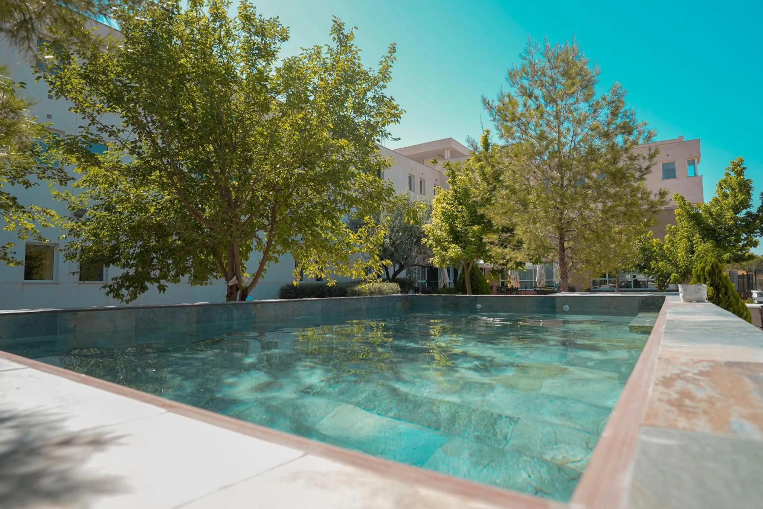 Pool view in Hotel Caravaca Resort