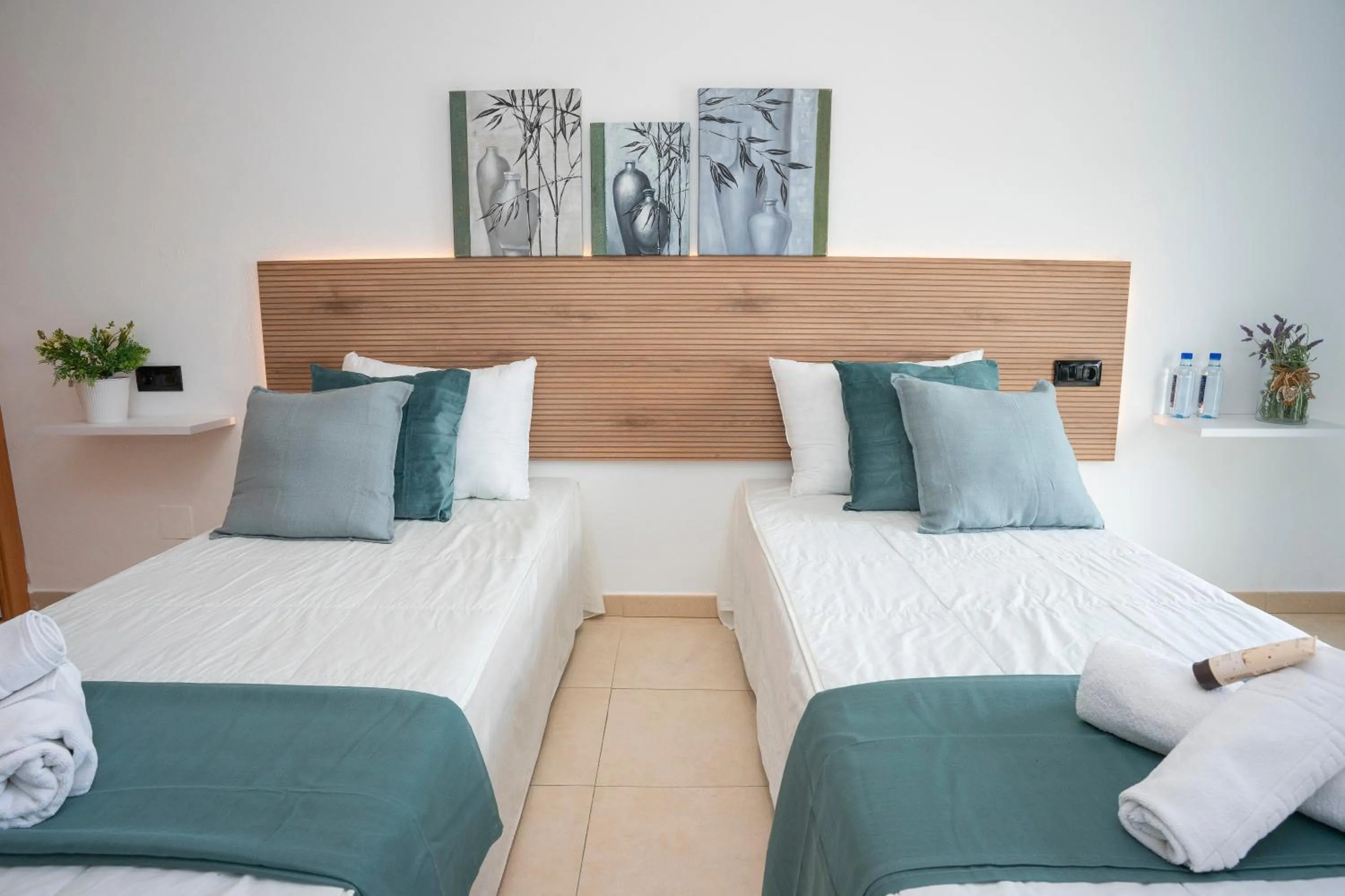 Bed in Hotel Caravaca Resort