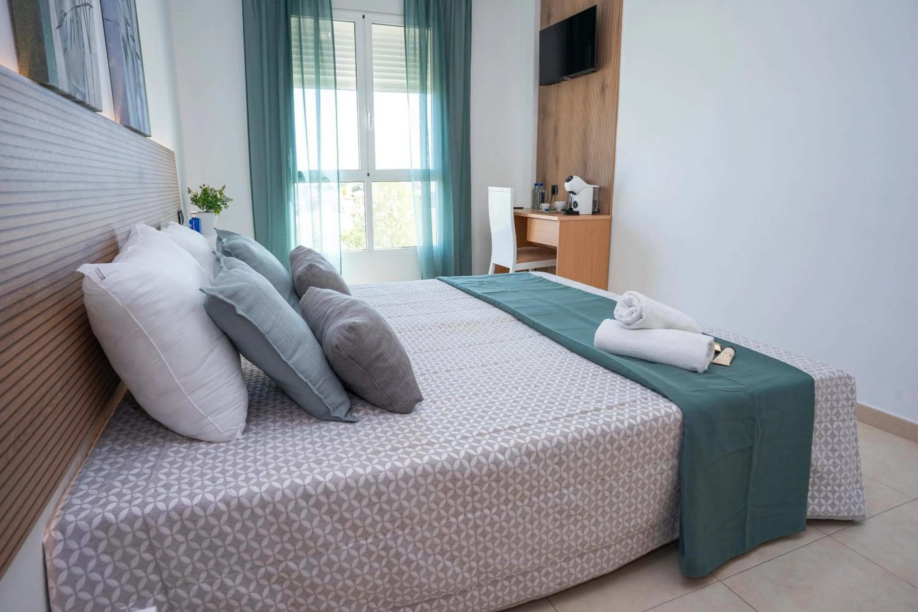 Bed in Hotel Caravaca Resort