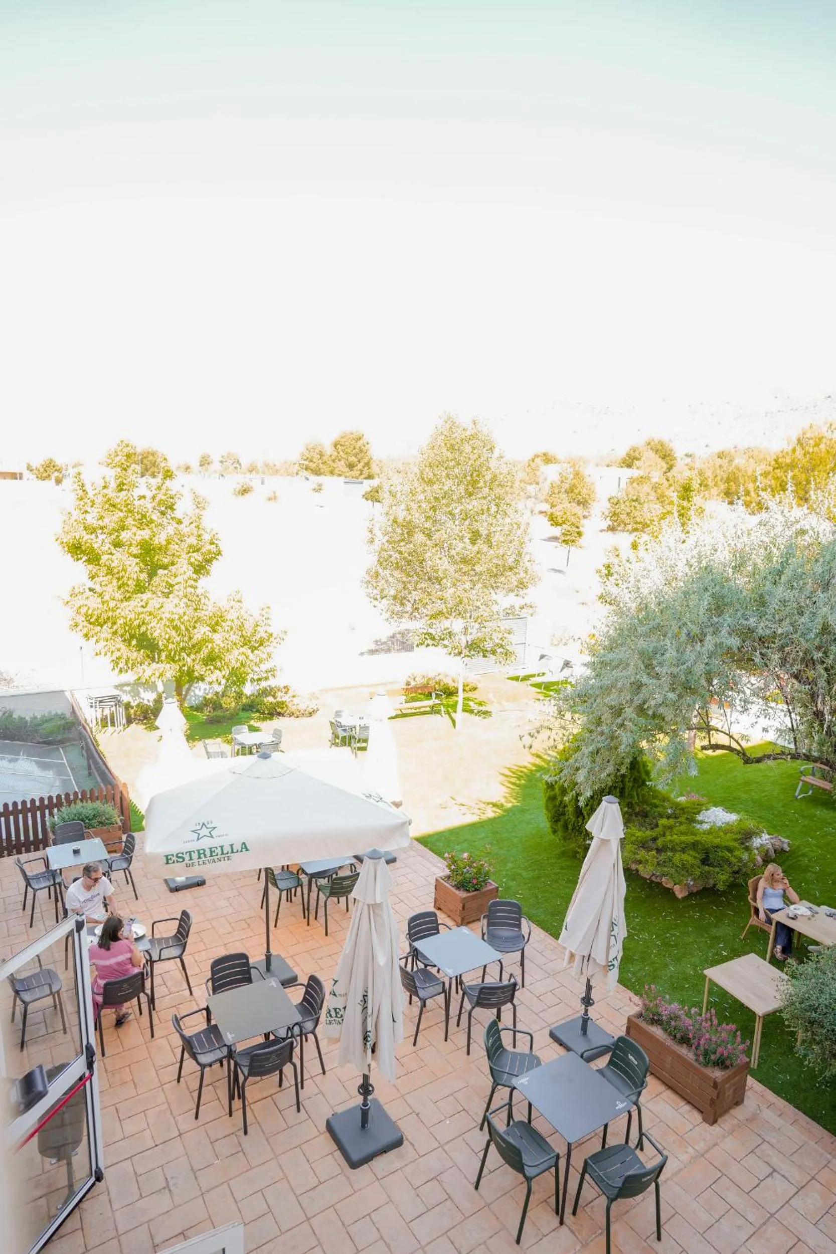Patio in Hotel Caravaca Resort