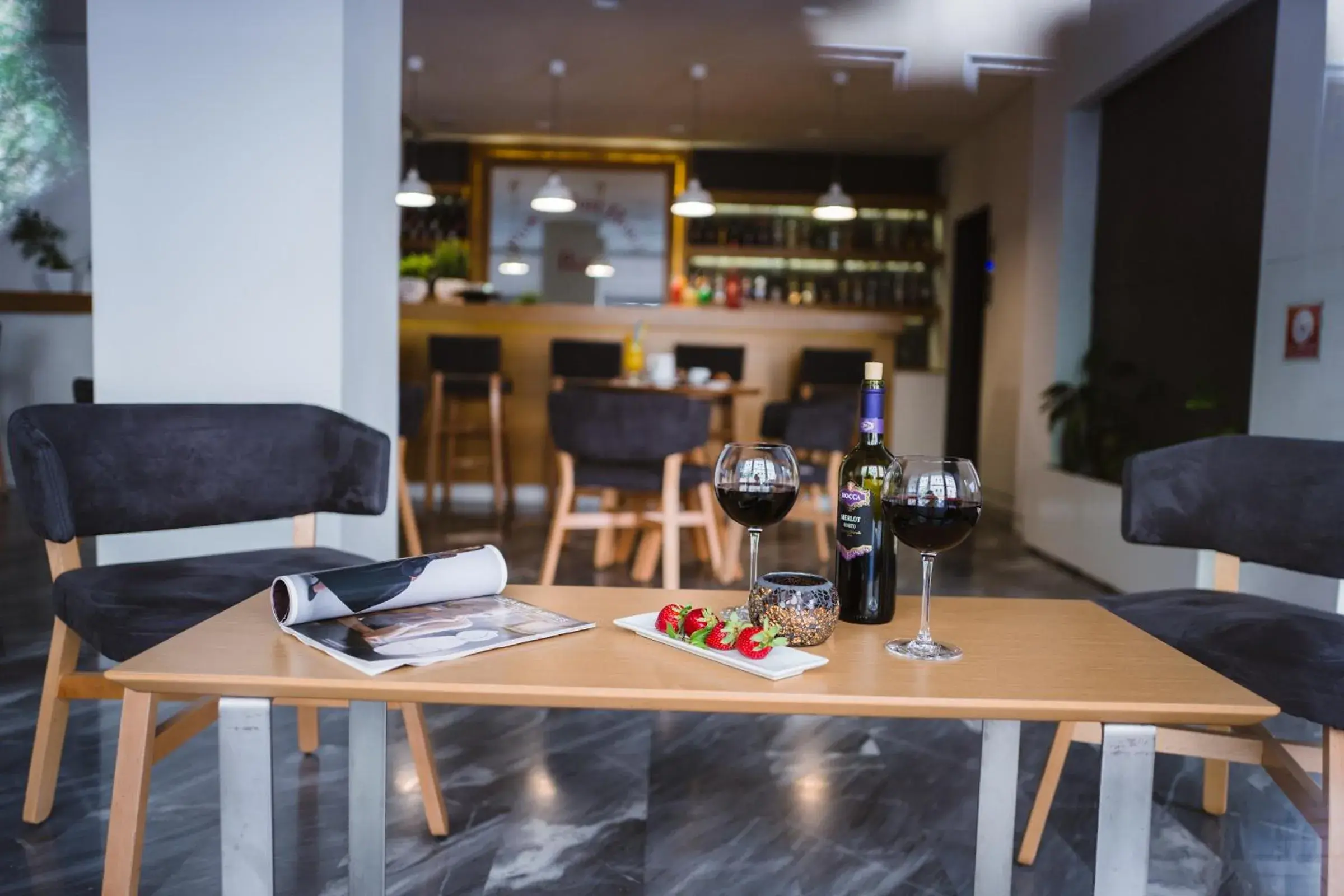 Lounge or bar in Piraeus Port Hotel Lounge or bar in Piraeus Port Hotel