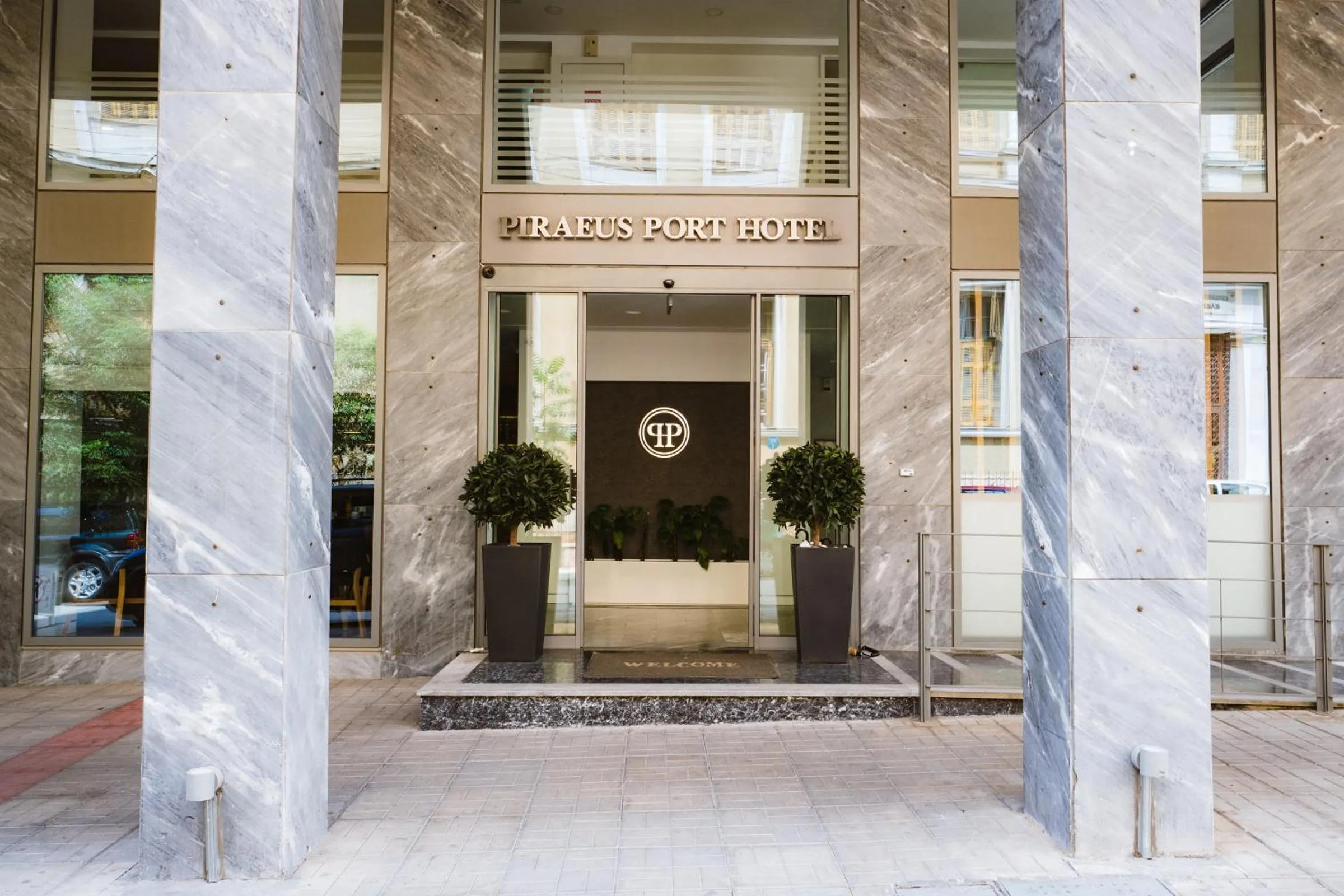 Facade/entrance in Piraeus Port Hotel