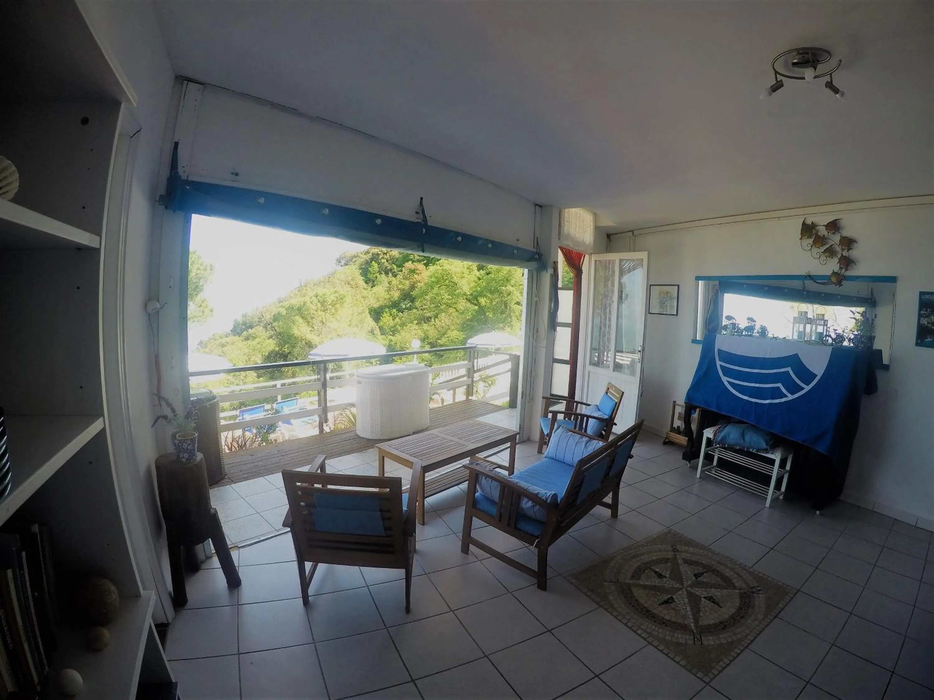 Communal lounge/ TV room in Sea View Sirolo di Amedeo