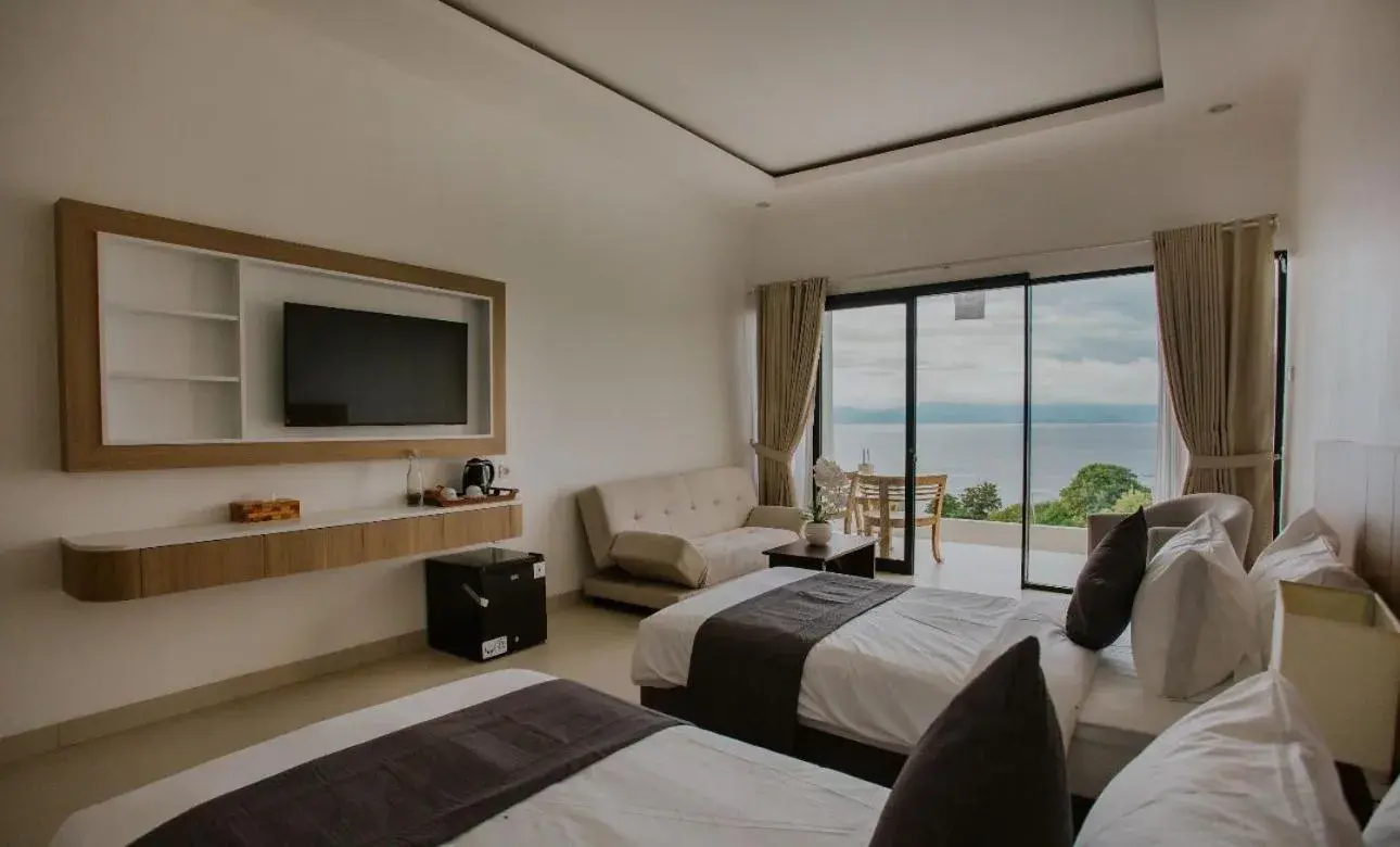 Twin Room with Sea View in De Vindra Resort Twin Room with Sea View in De Vindra Resort