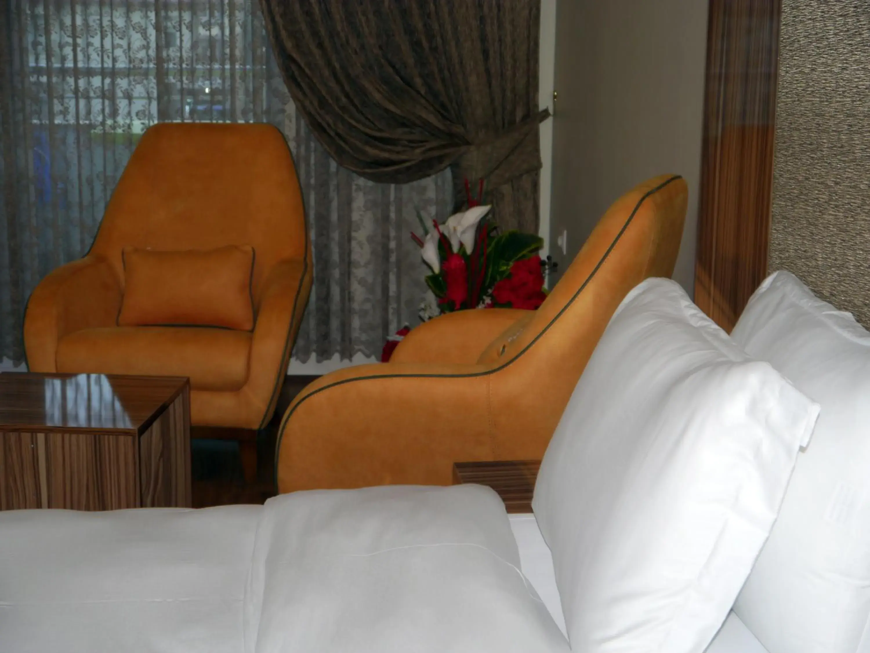 Decorative detail, Bed in Tehran Boutique Hotel Decorative detail, Bed in Tehran Boutique Hotel