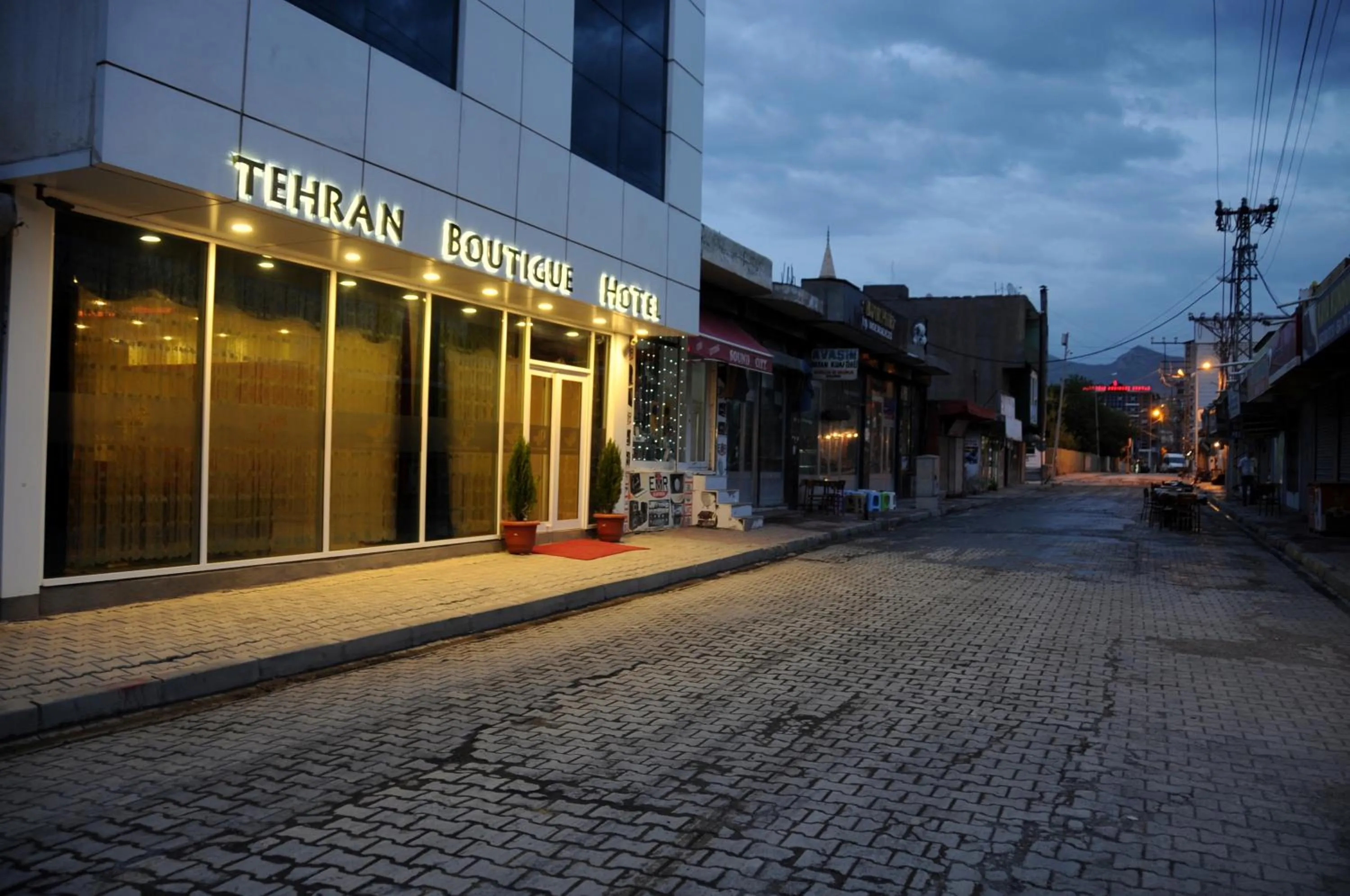 Street view in Tehran Boutique Hotel