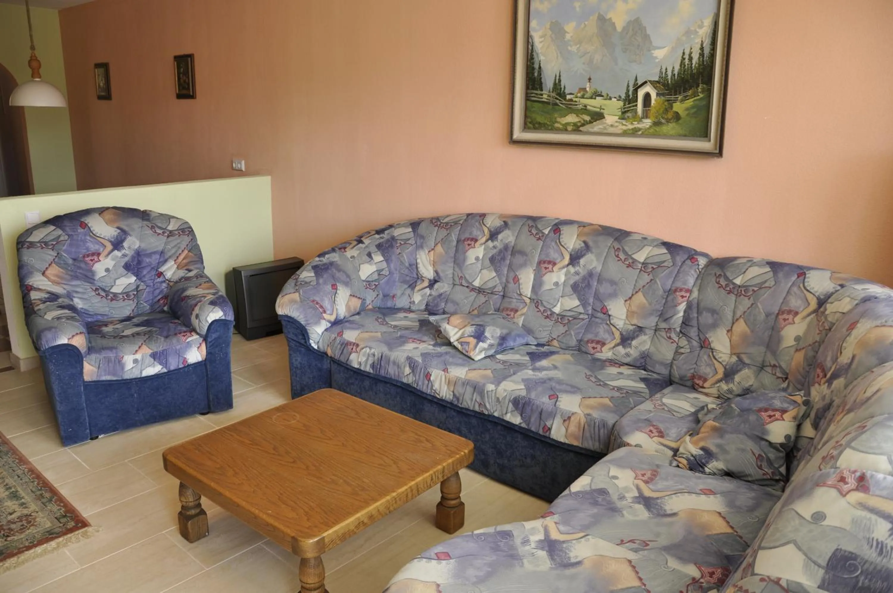 Seating area in Hotel Martina