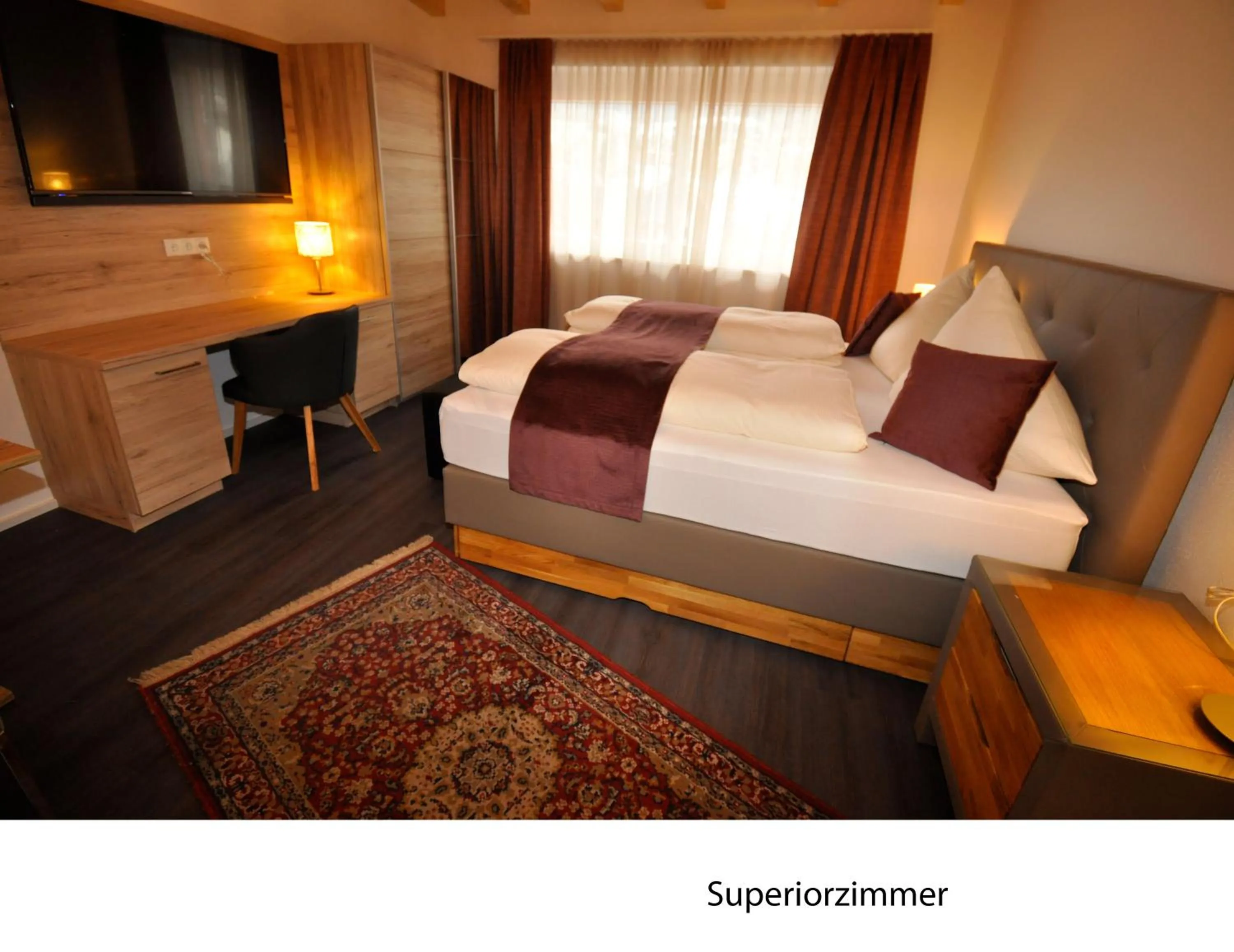 Bed in Hotel Martina