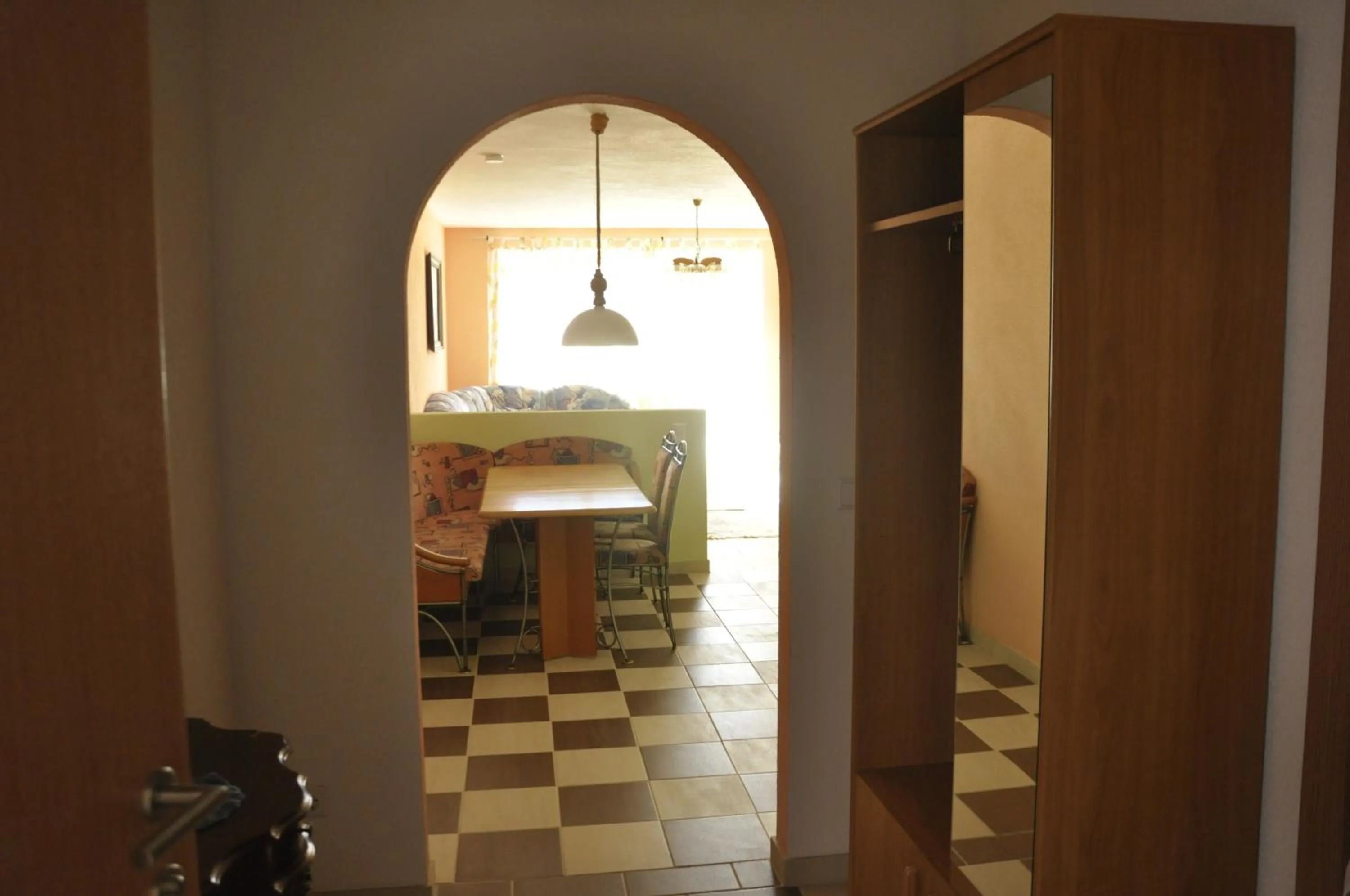 Dining area in Hotel Martina