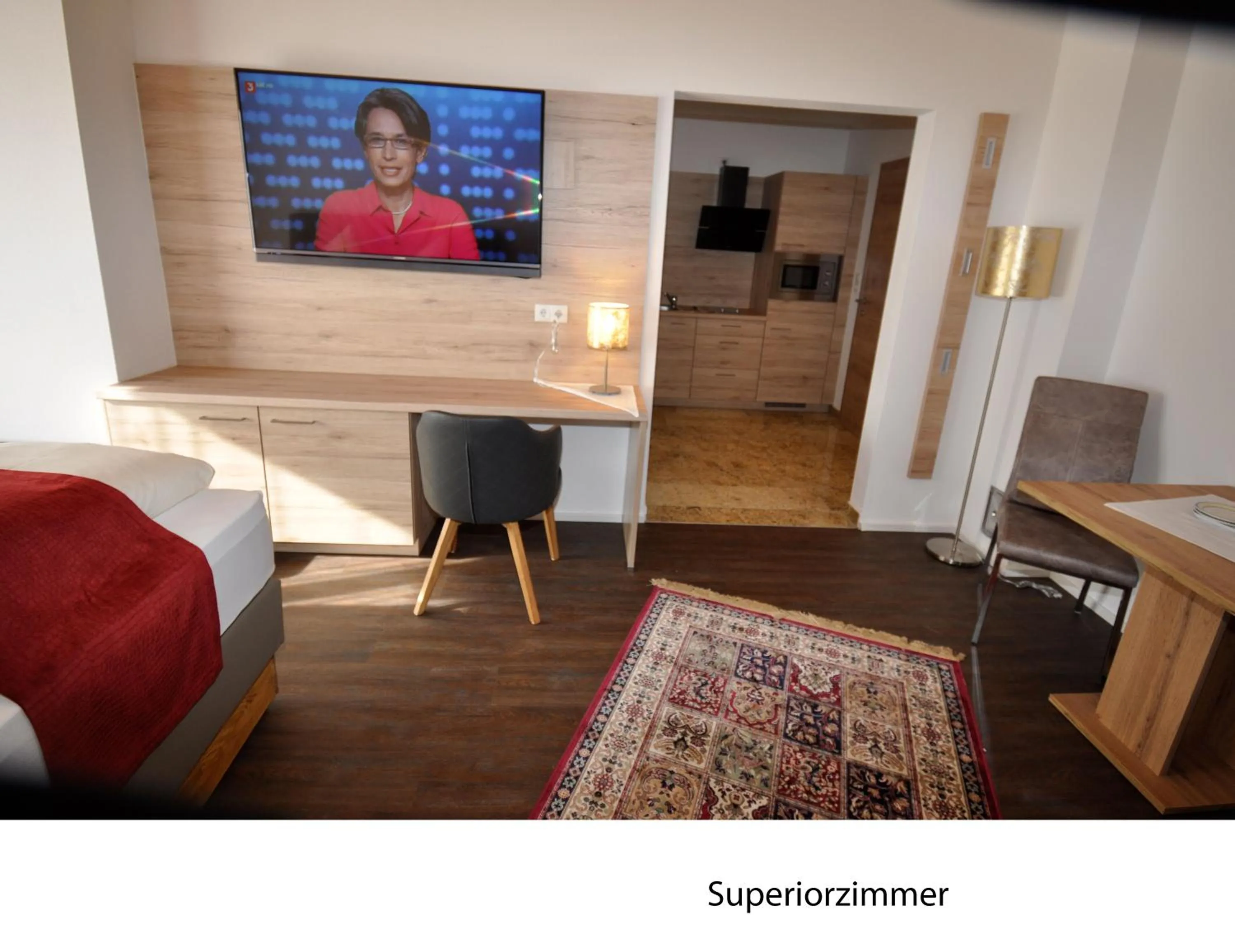 Bed in Hotel Martina