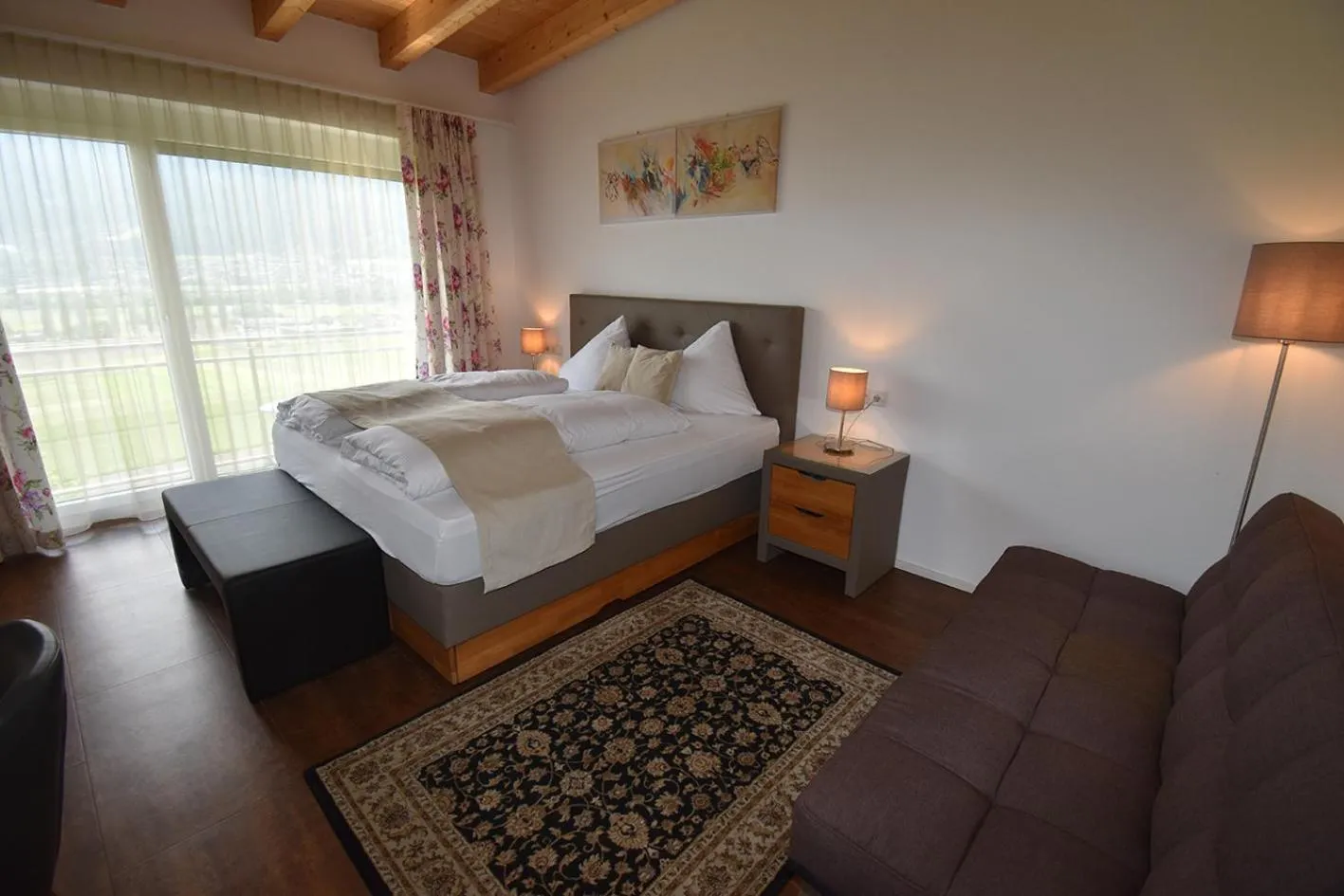 Bed in Hotel Martina