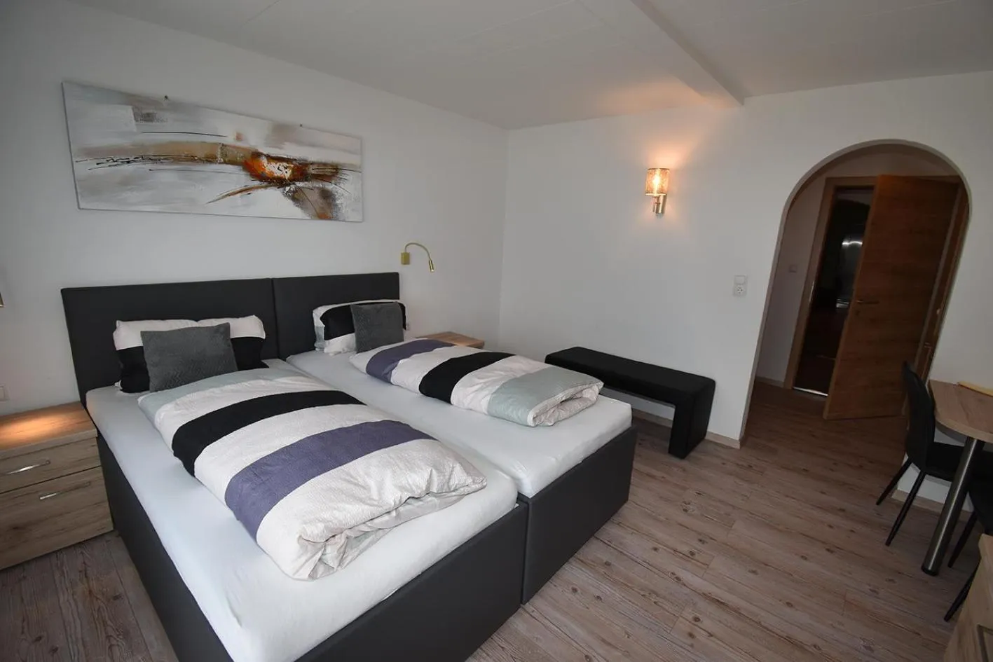 Bed in Hotel Martina