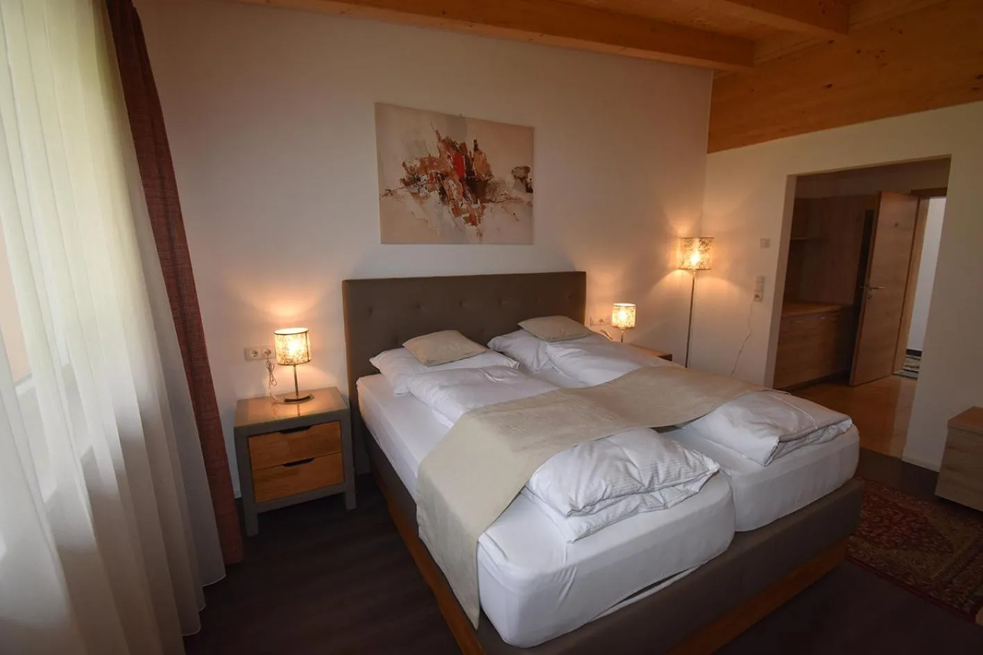 Bed in Hotel Martina