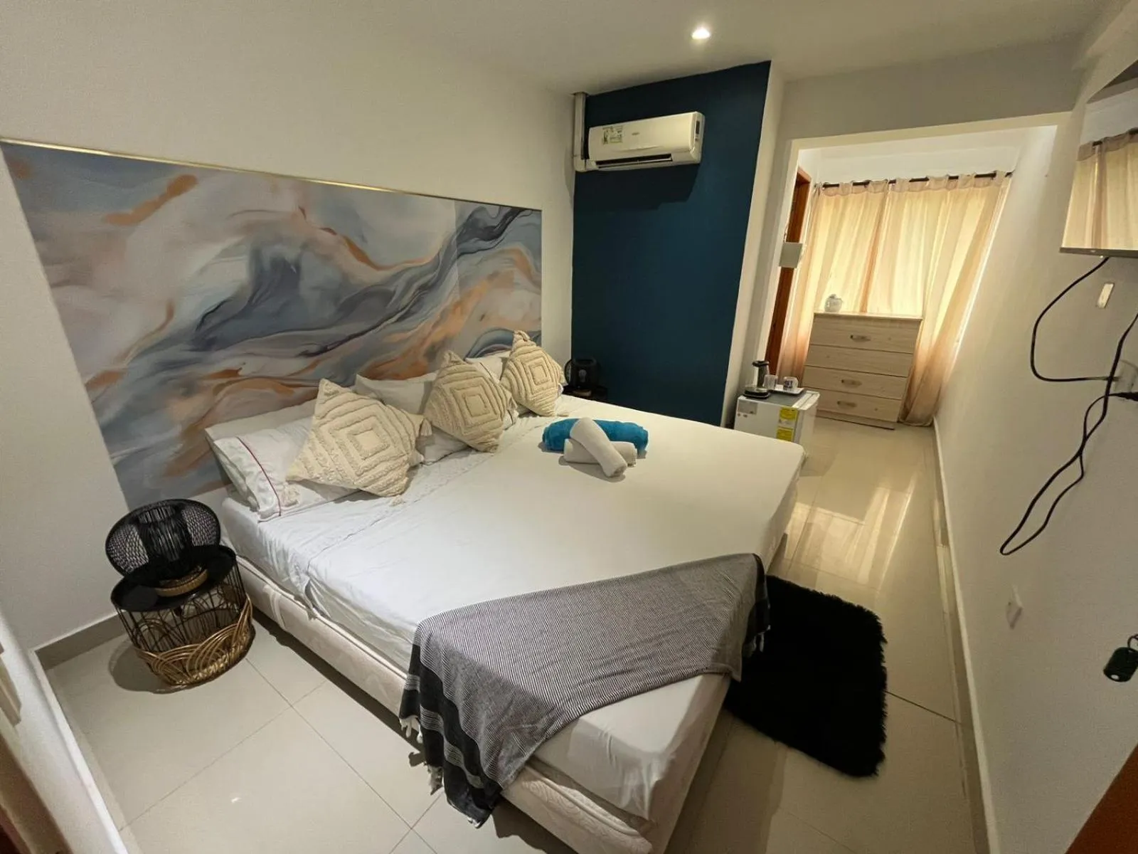 Photo of the whole room, Bed in Sweet Caribbean Airport Hotel