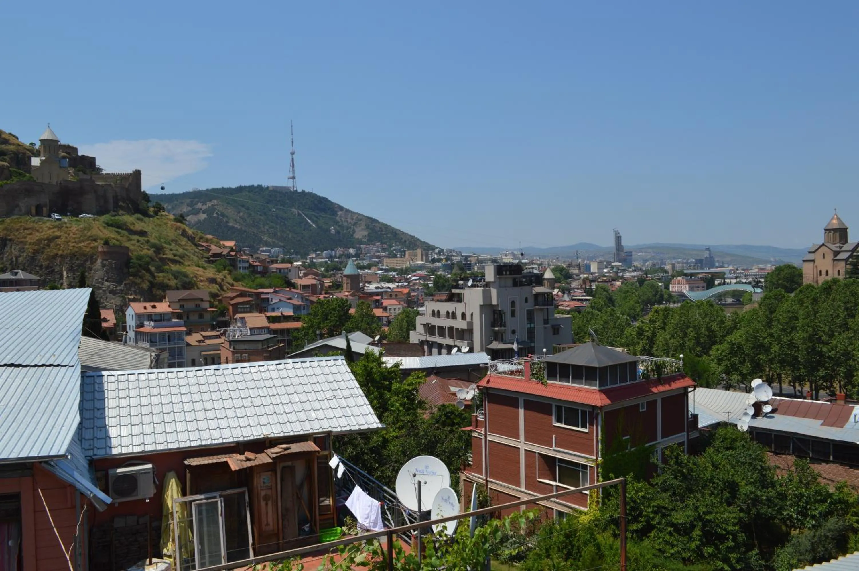 City view in Historical Old Tbilisi