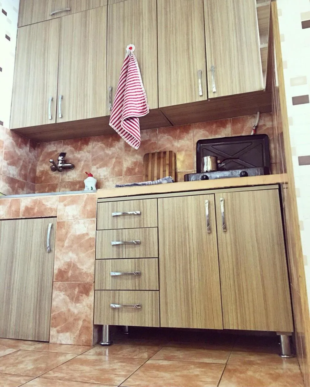 Kitchen or kitchenette in Historical Old Tbilisi