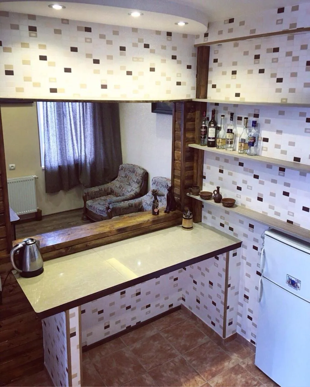 Kitchen or kitchenette in Historical Old Tbilisi
