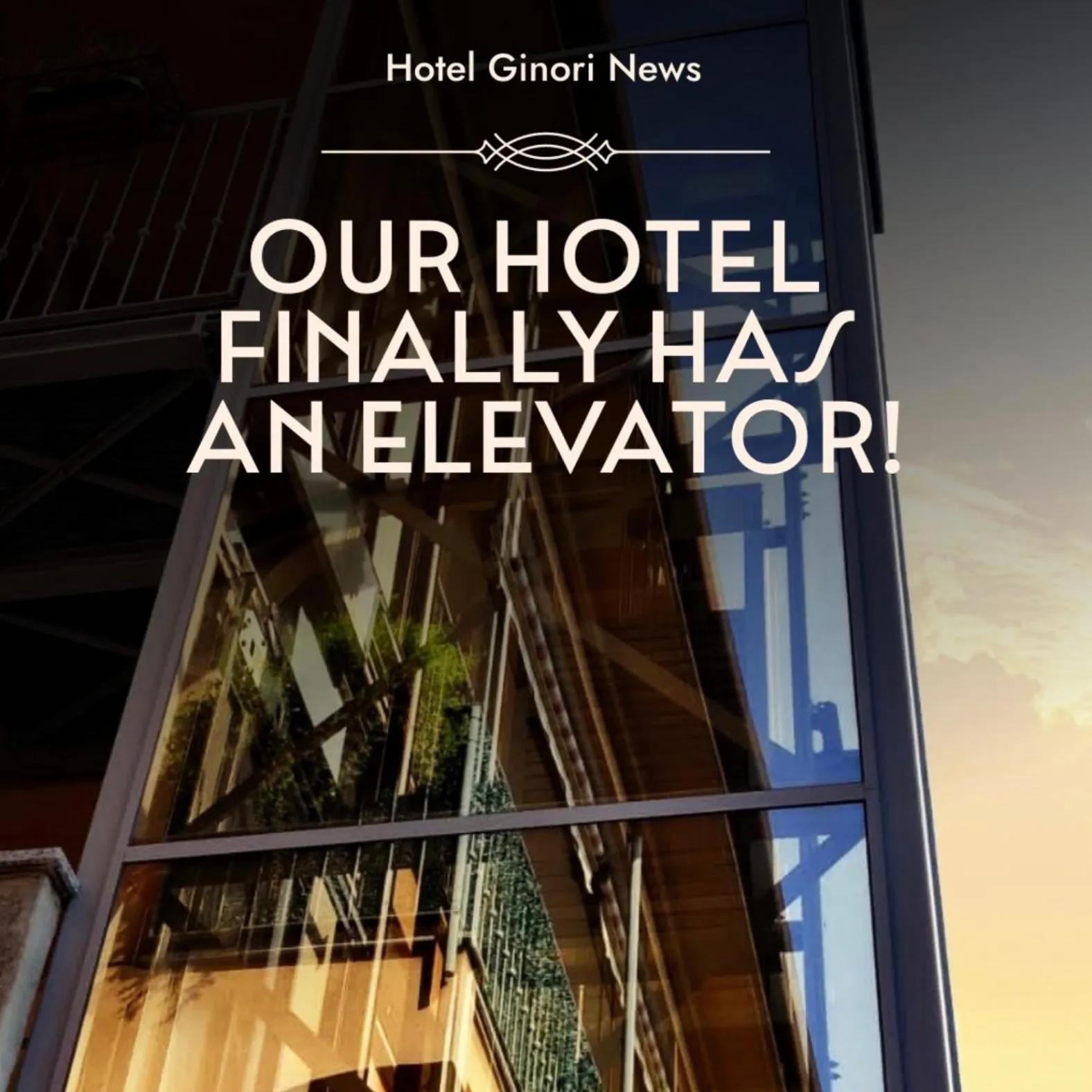 elevator in Hotel Ginori Al Duomo - dBe Hotels