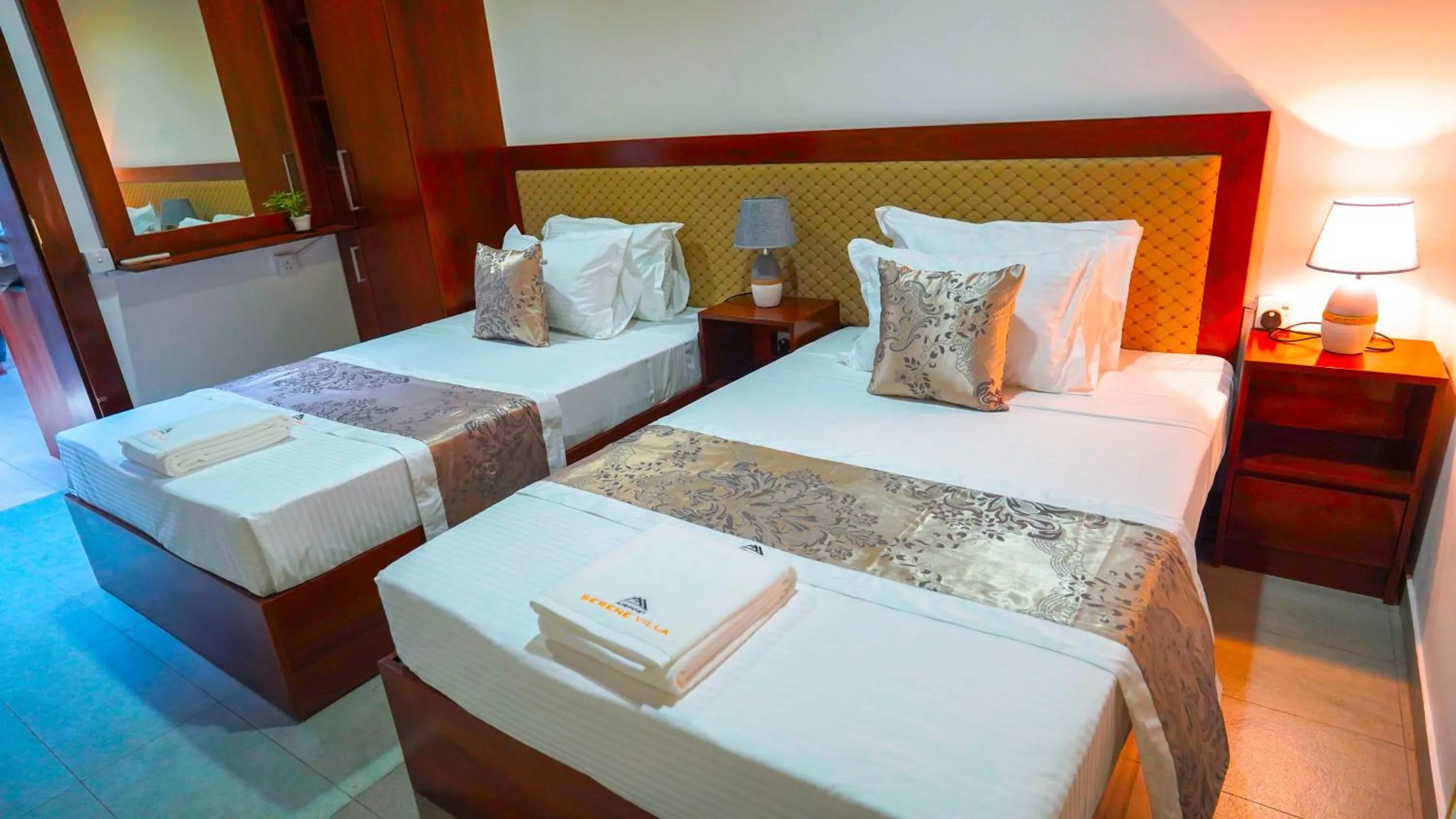 Bedroom, Bed in Serene Villa Airport Transit