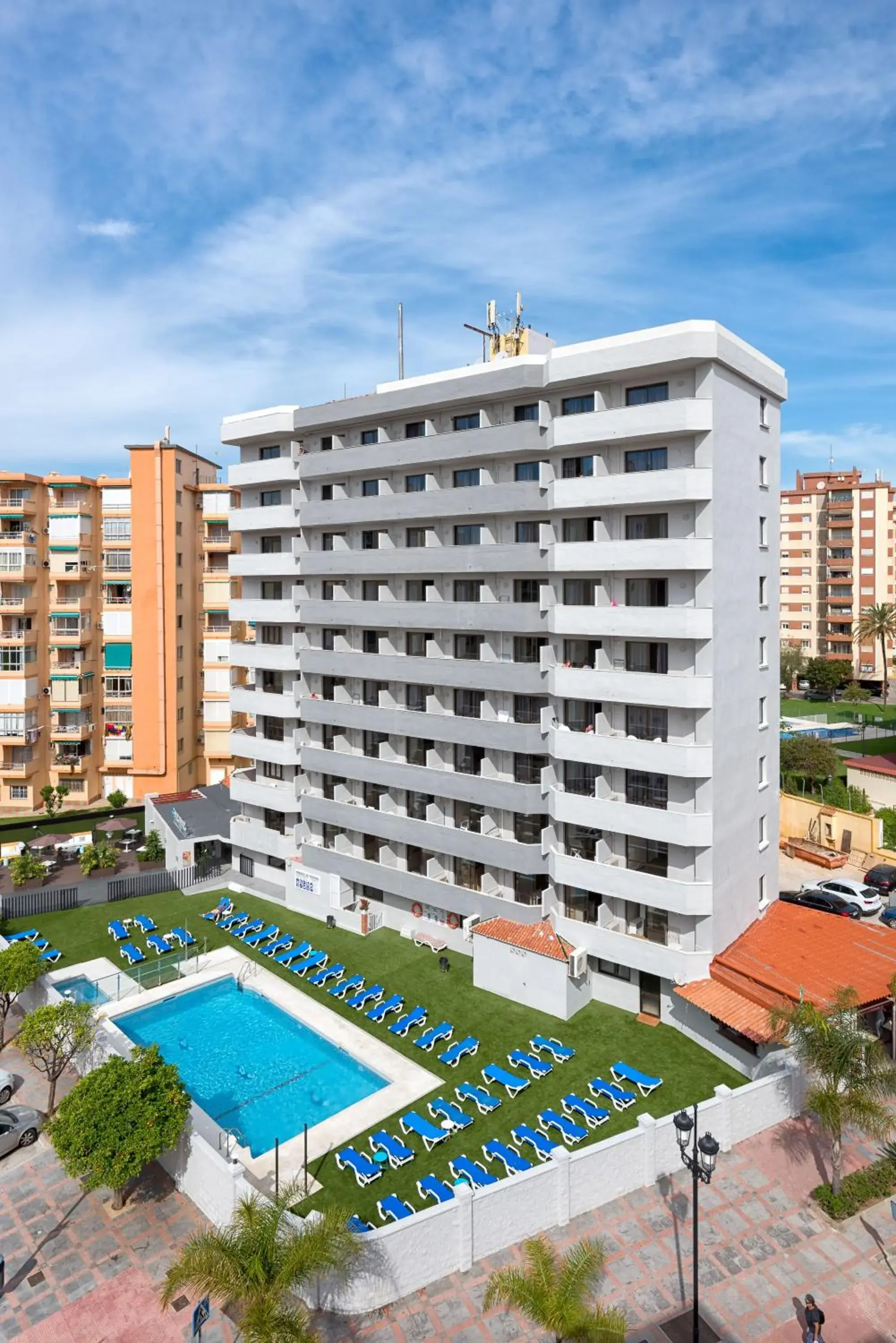 Bird's eye view, Pool View in Veramar Aparthotel Bird's eye view, Pool View in Veramar Aparthotel