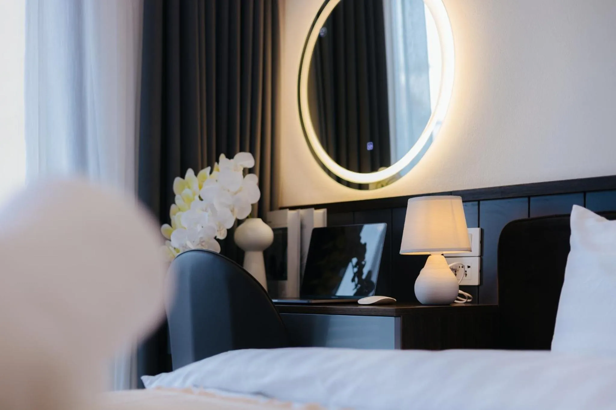 Bed in Wisteria Apartment Hanoi