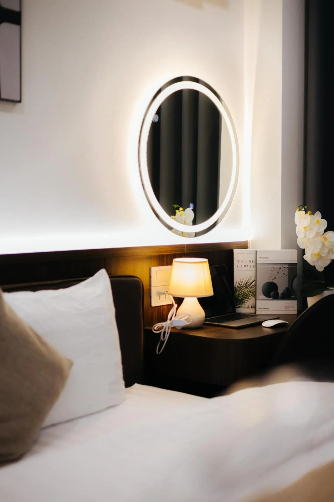 Bed in Wisteria Apartment Hanoi