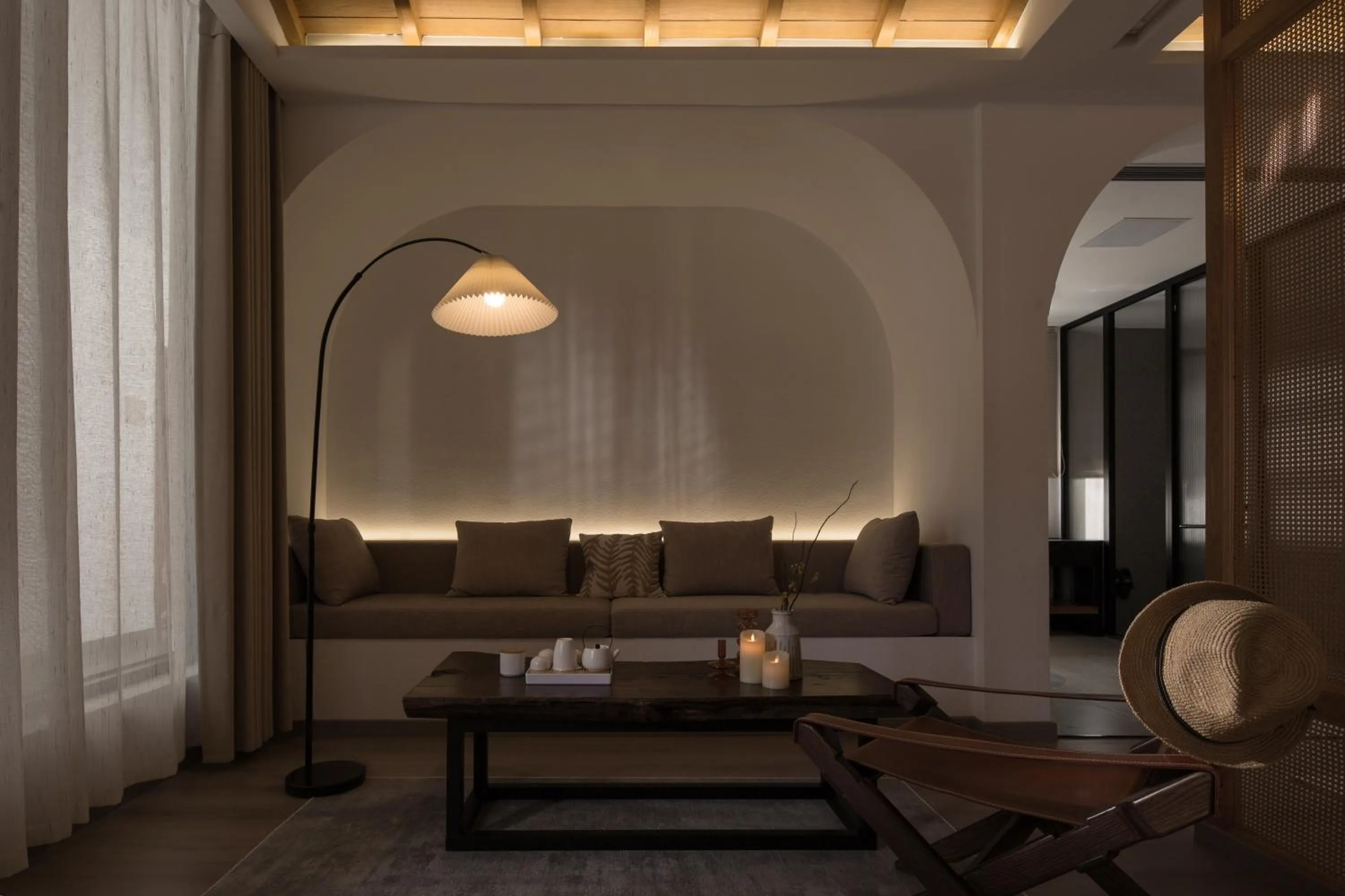 Living room in SIXI Conglu Design Aesthetics Hotel