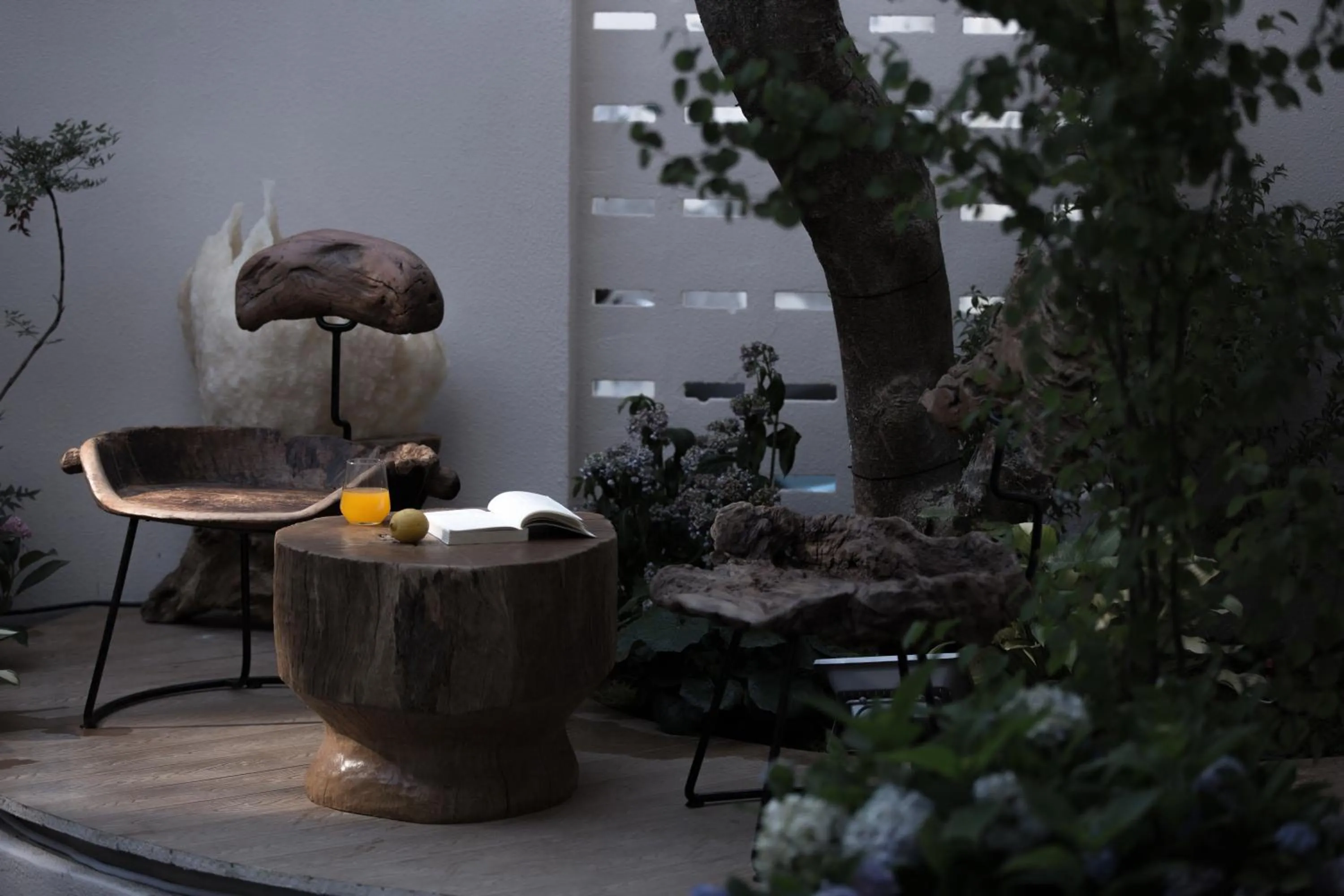Garden in SIXI Conglu Design Aesthetics Hotel