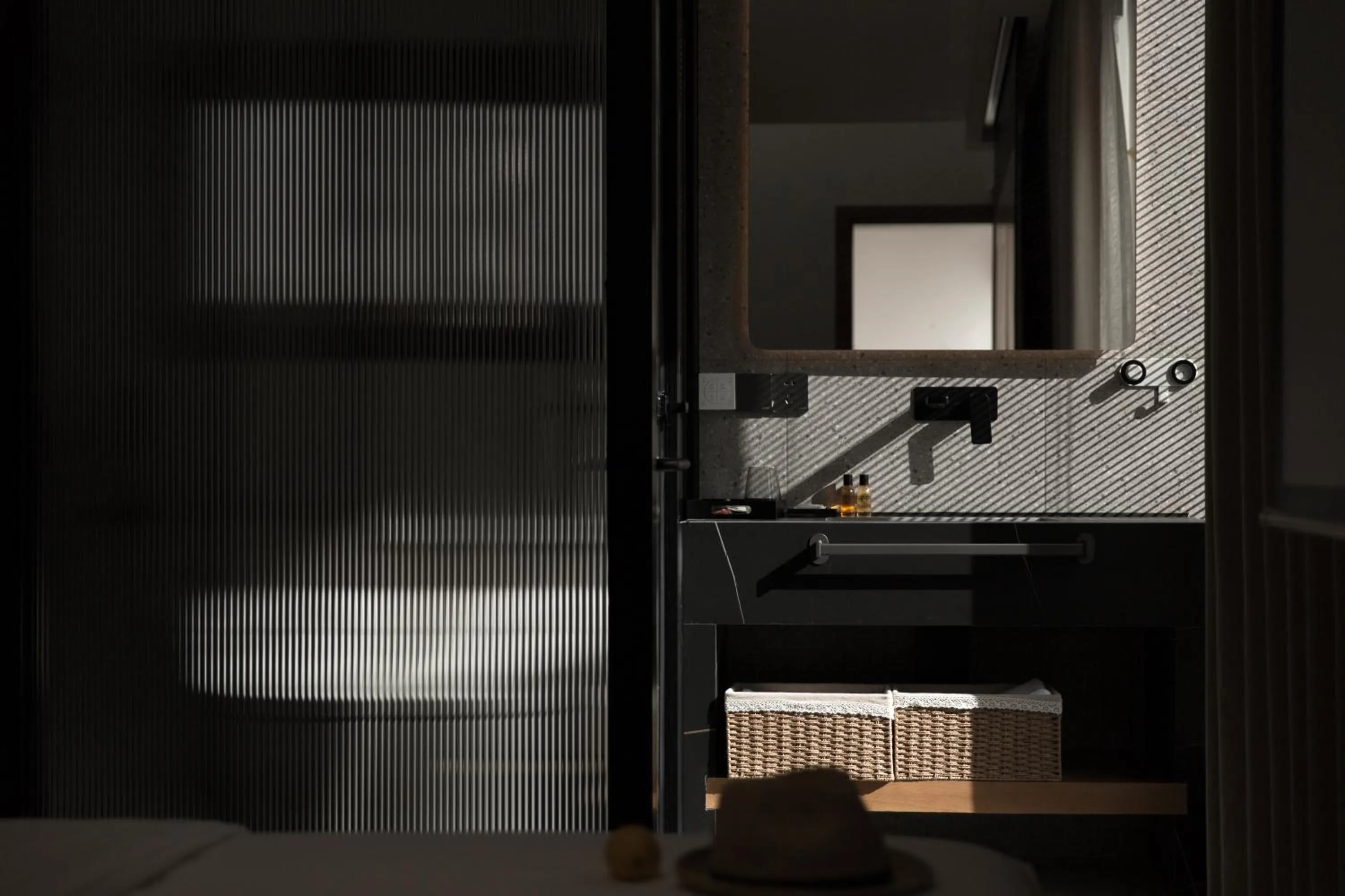 Bathroom in SIXI Conglu Design Aesthetics Hotel
