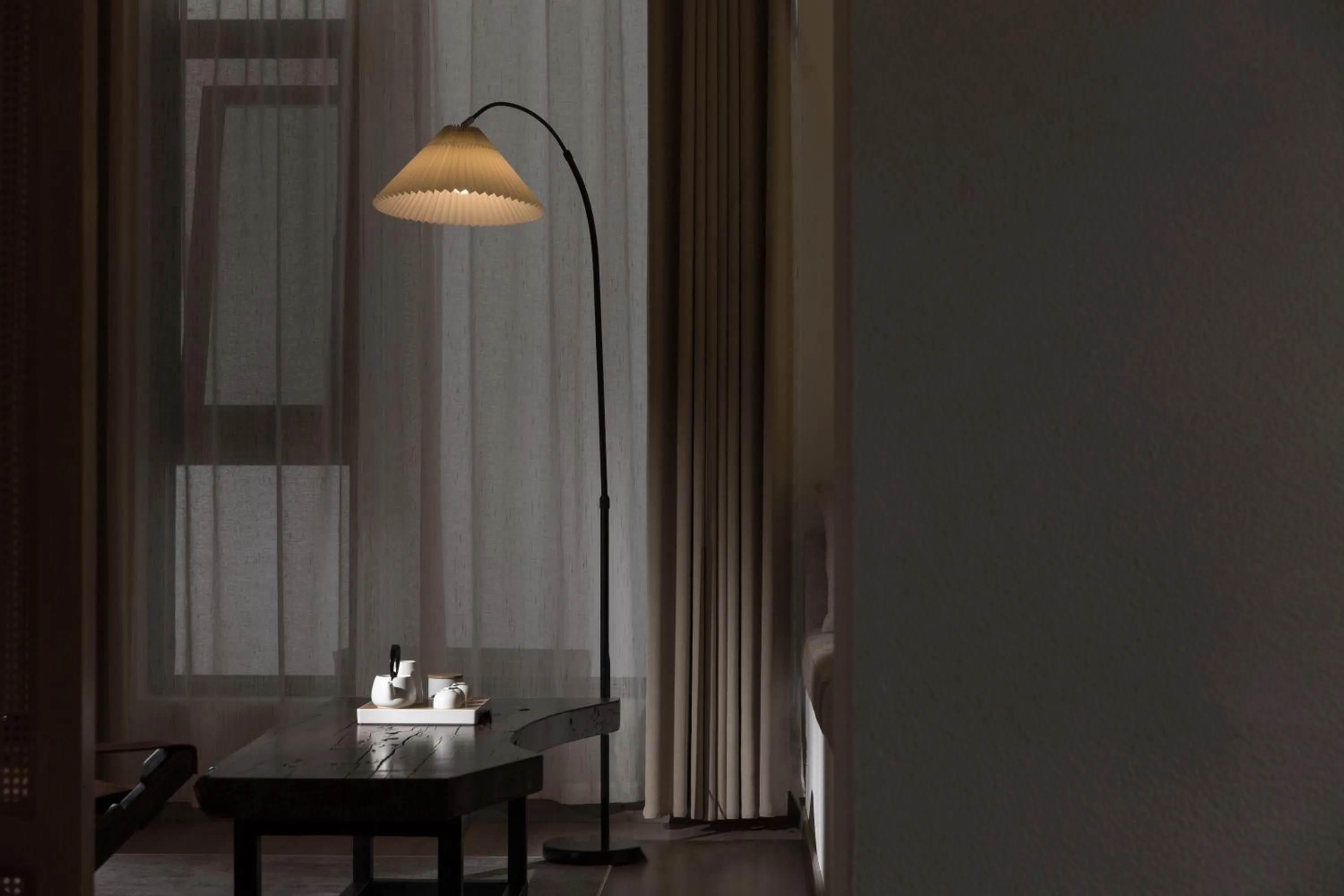 Seating area in SIXI Conglu Design Aesthetics Hotel