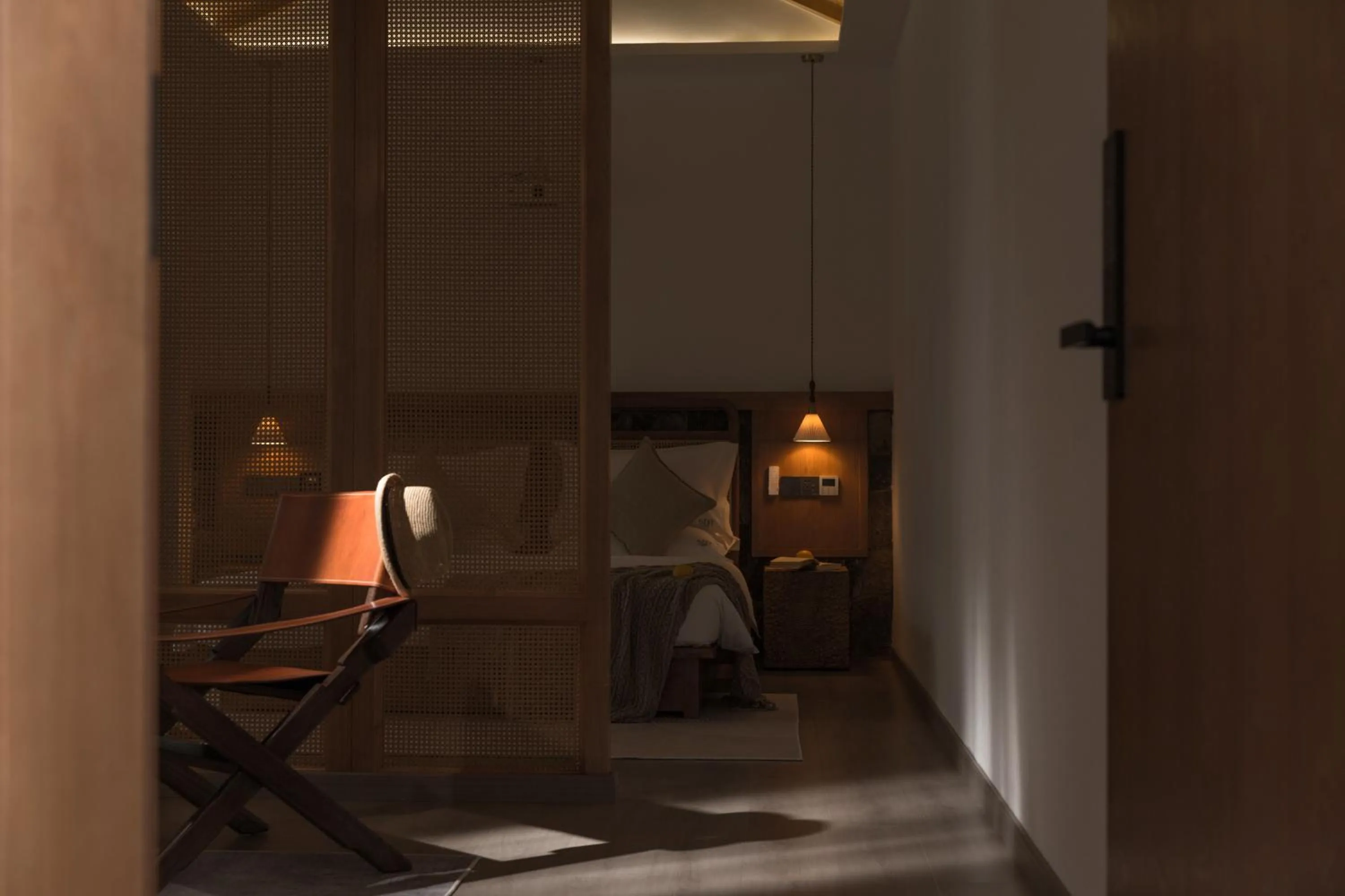 Bed in SIXI Conglu Design Aesthetics Hotel