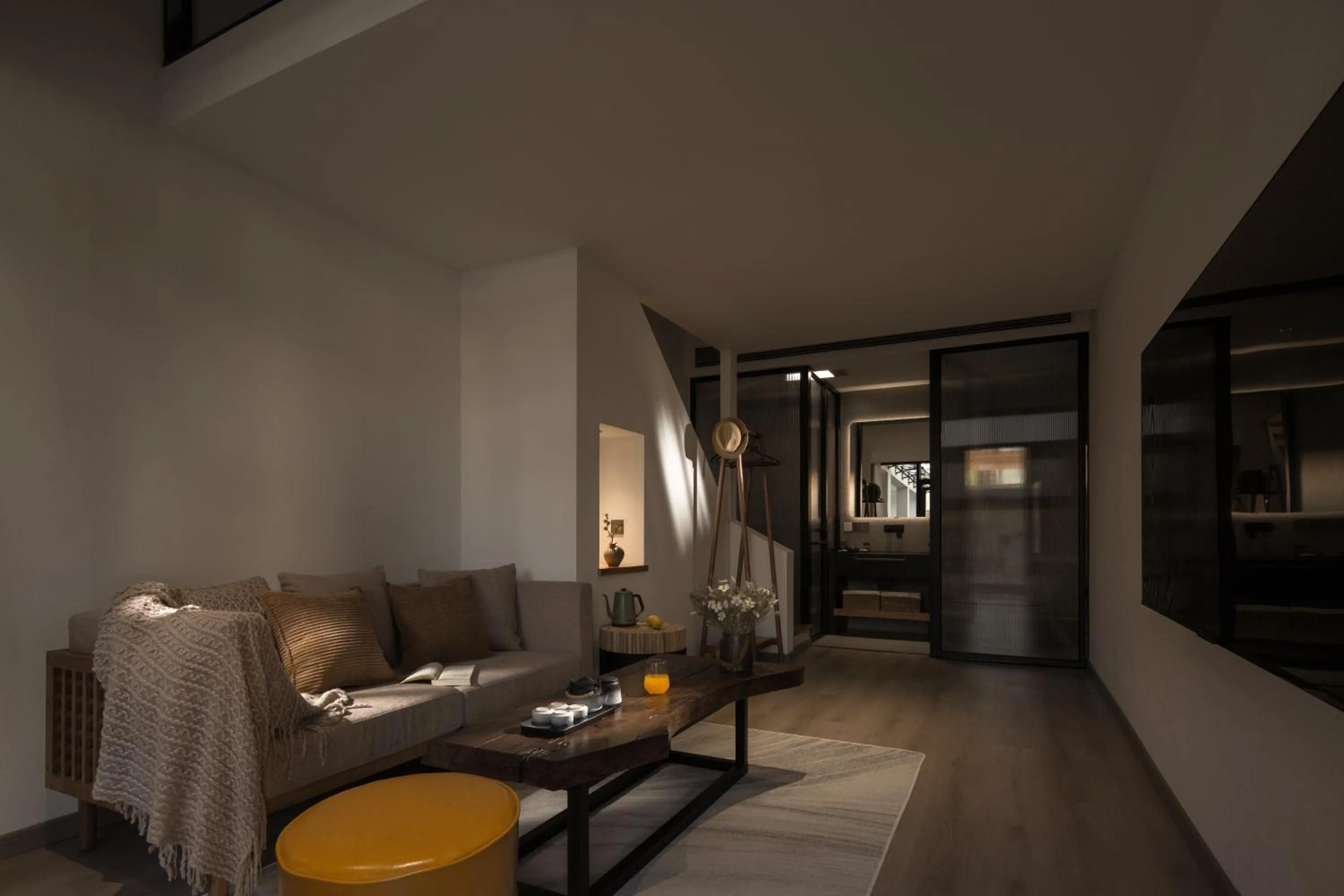 Living room in SIXI Conglu Design Aesthetics Hotel